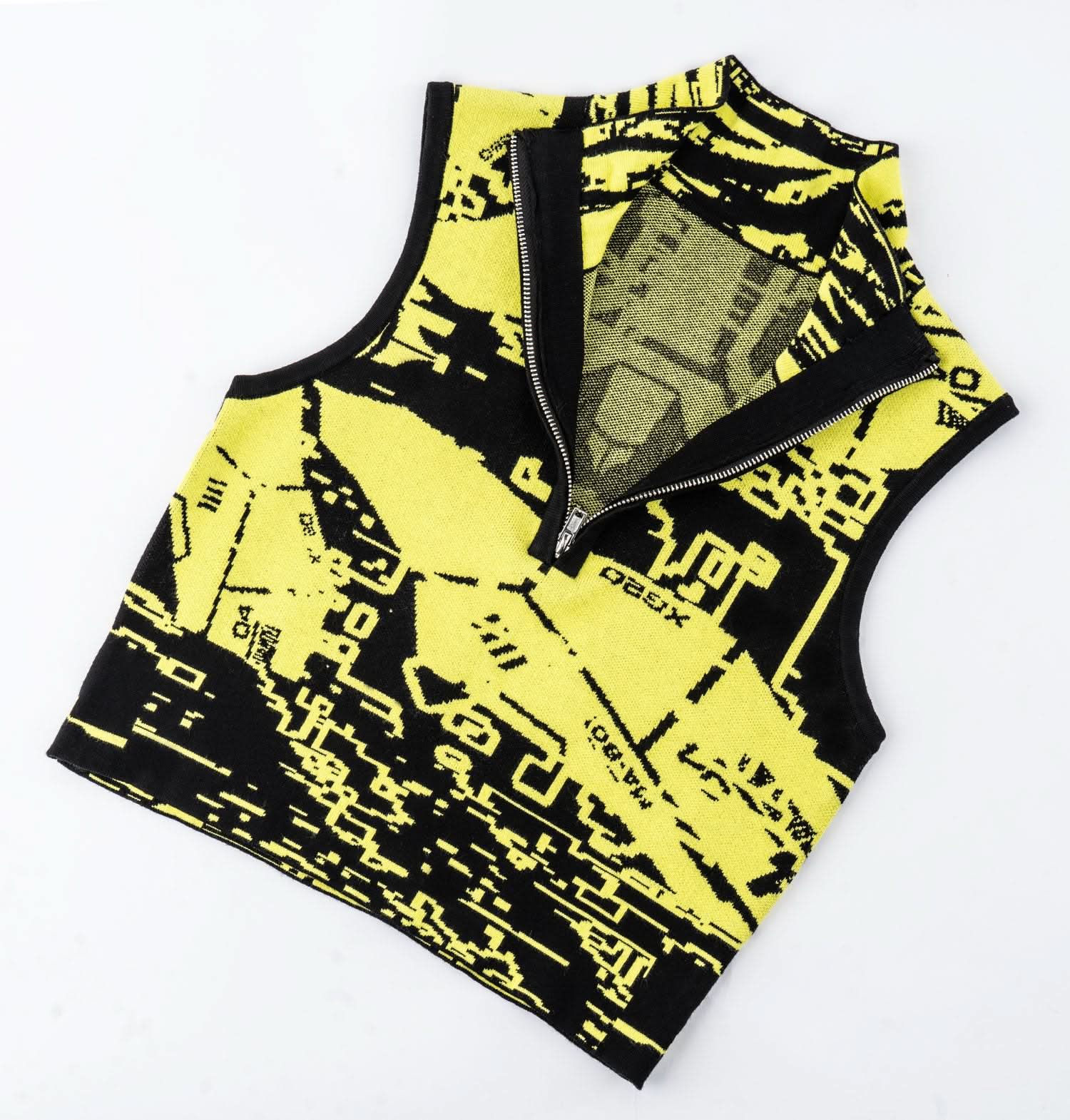 MEKA HYPRKNIT CROP TOP ( Cyberlime )