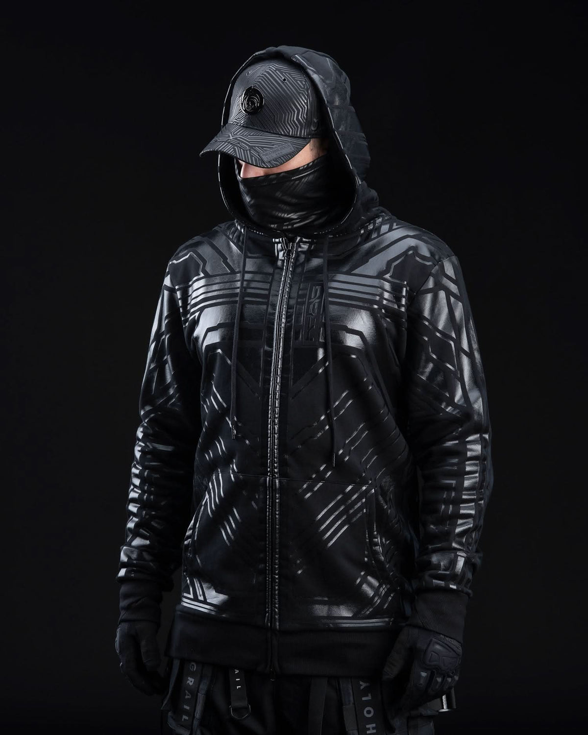 ZYPHR 3 zip up ( Black )