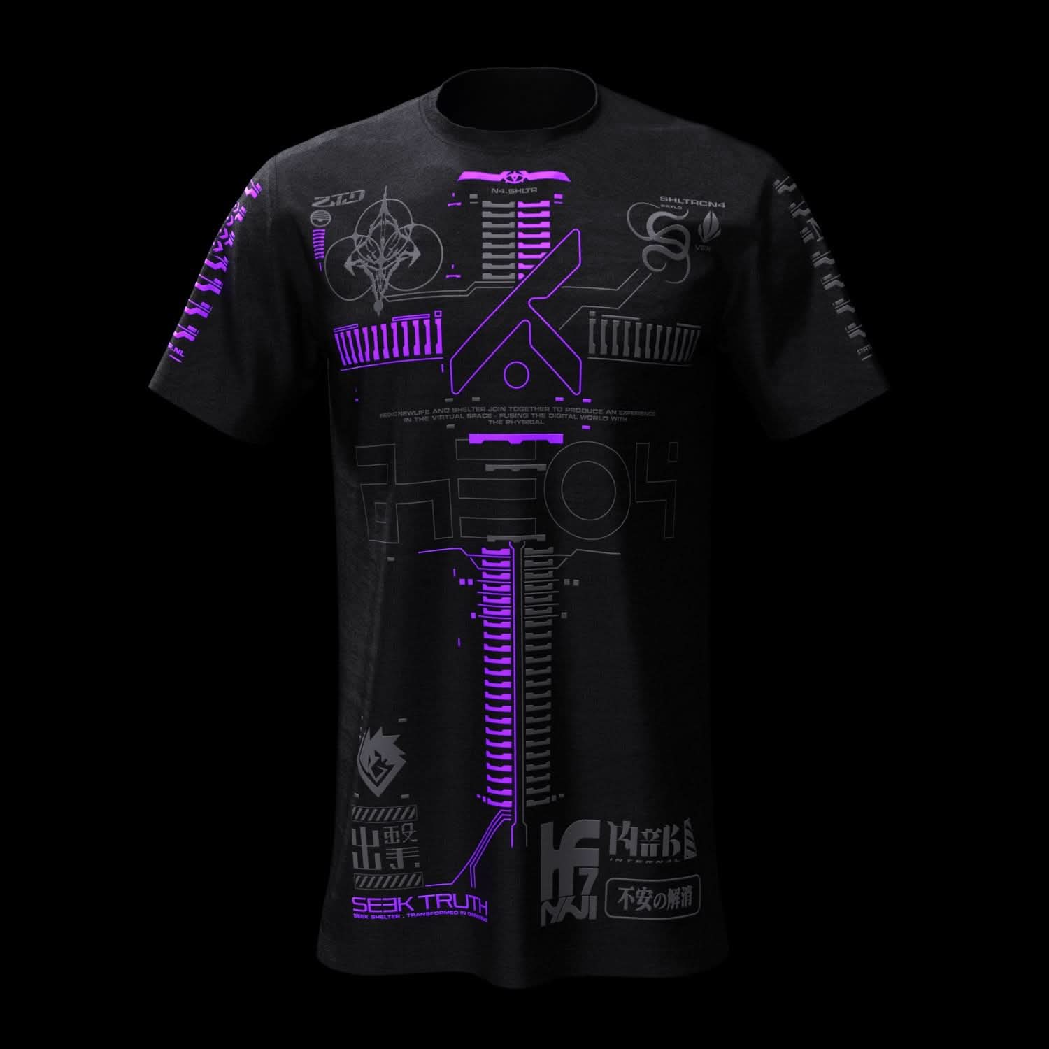 EVANGELION 3 ( Purple )