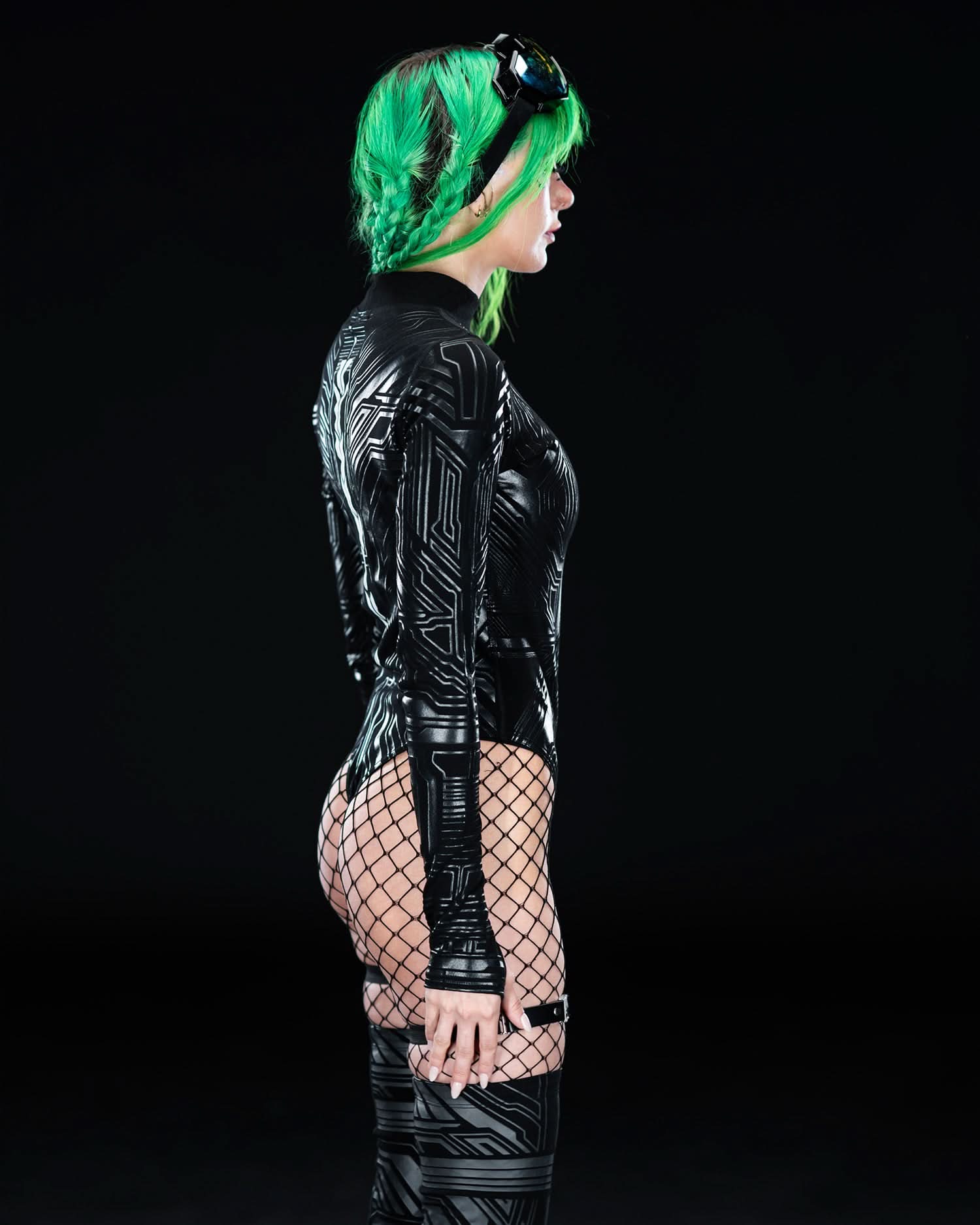 AP3X-7 V2 ZYPHR Bodysuit ( Black )