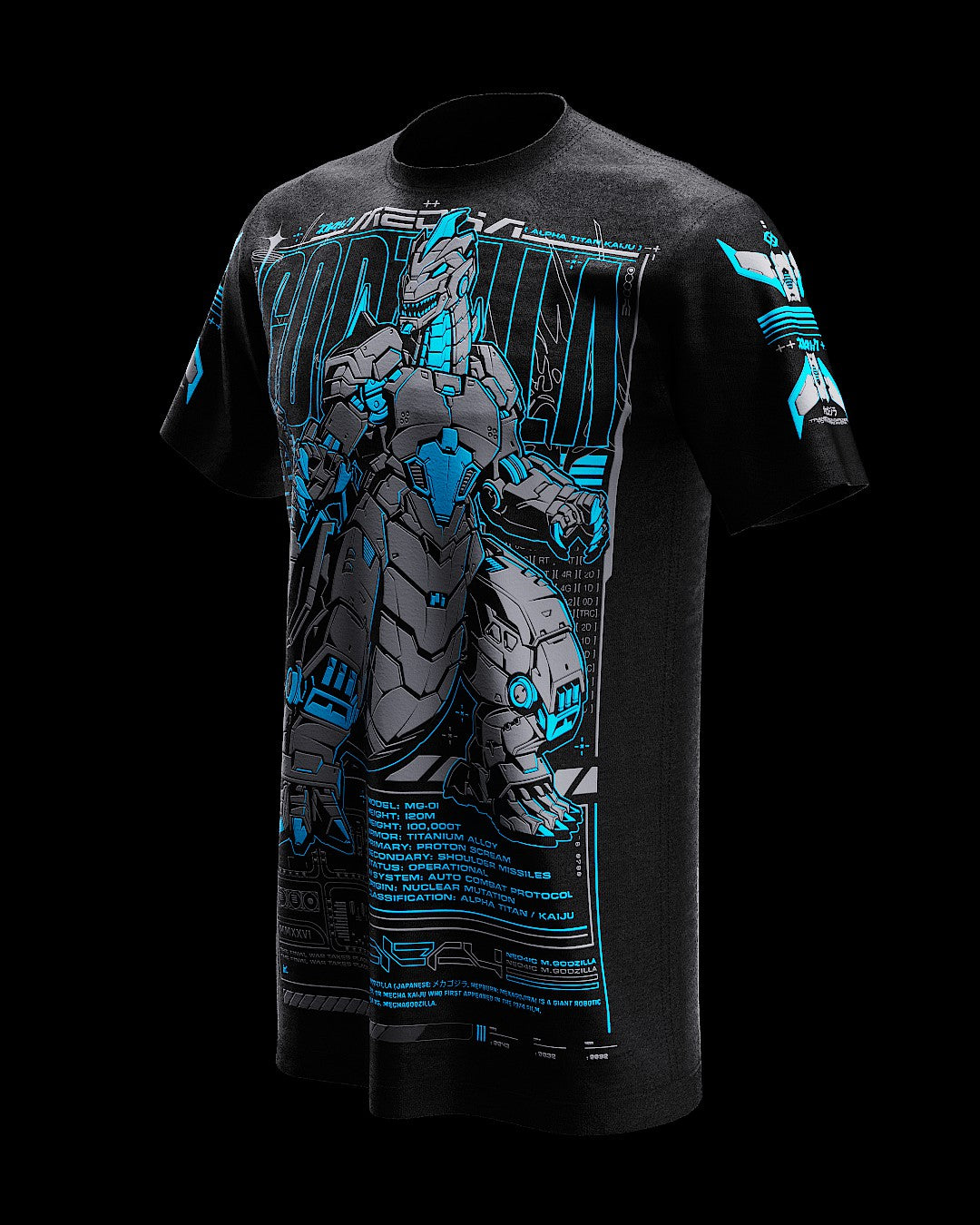 MCHA GDZILLA ( UV Blue )