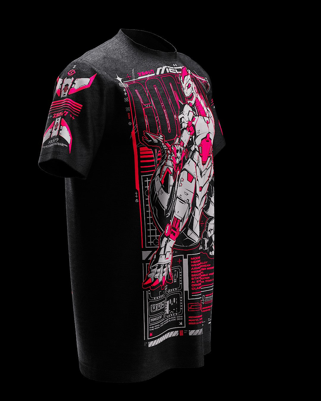 MCHA GDZILLA ( UV Red )