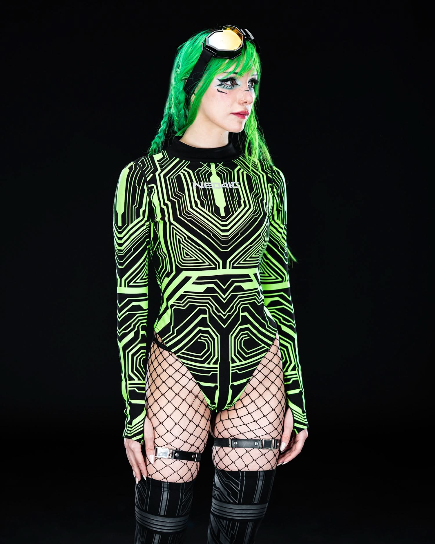 AP3X-7 Bodysuit ( Glow in the Dark)