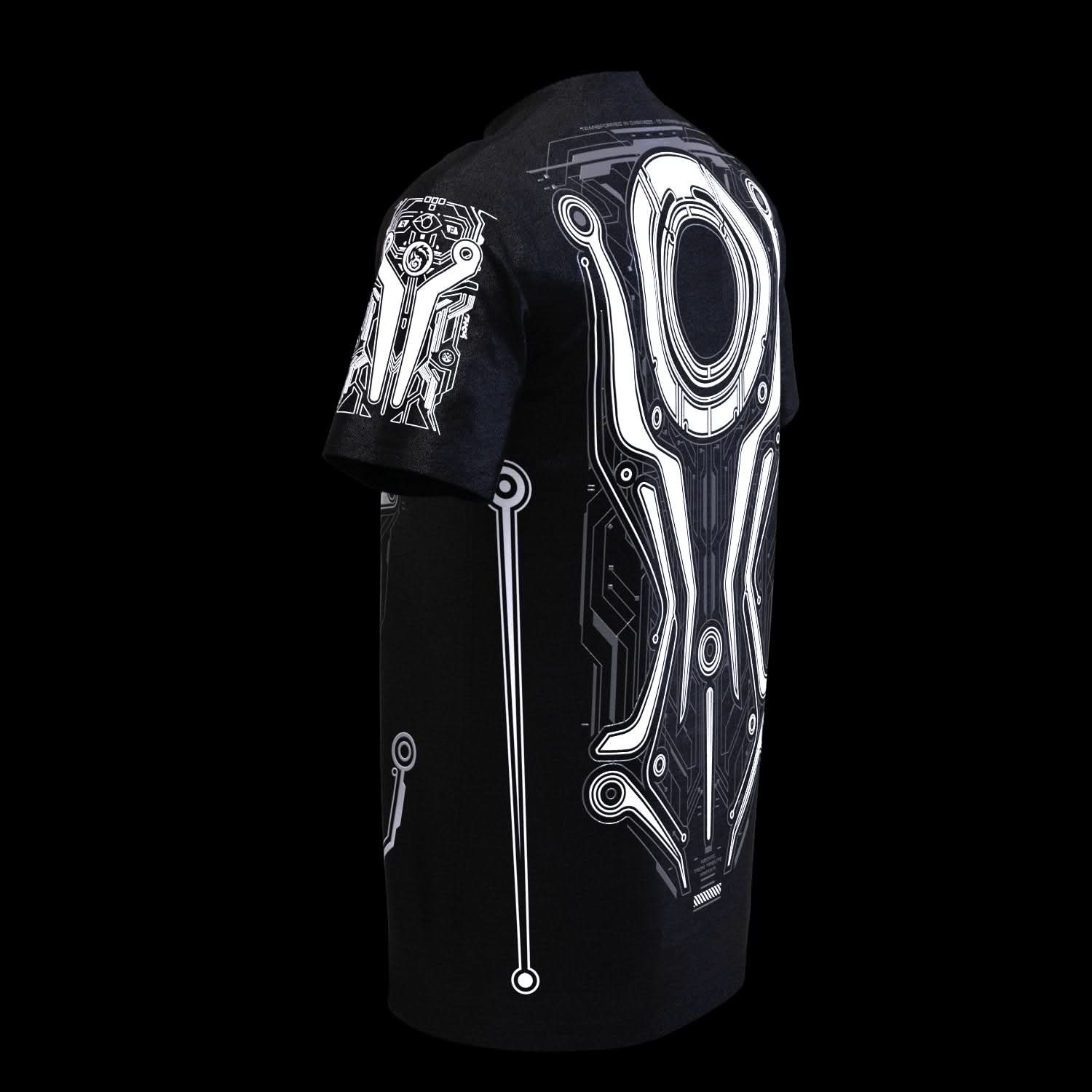 TRON White ( UV + GLOW Blue )