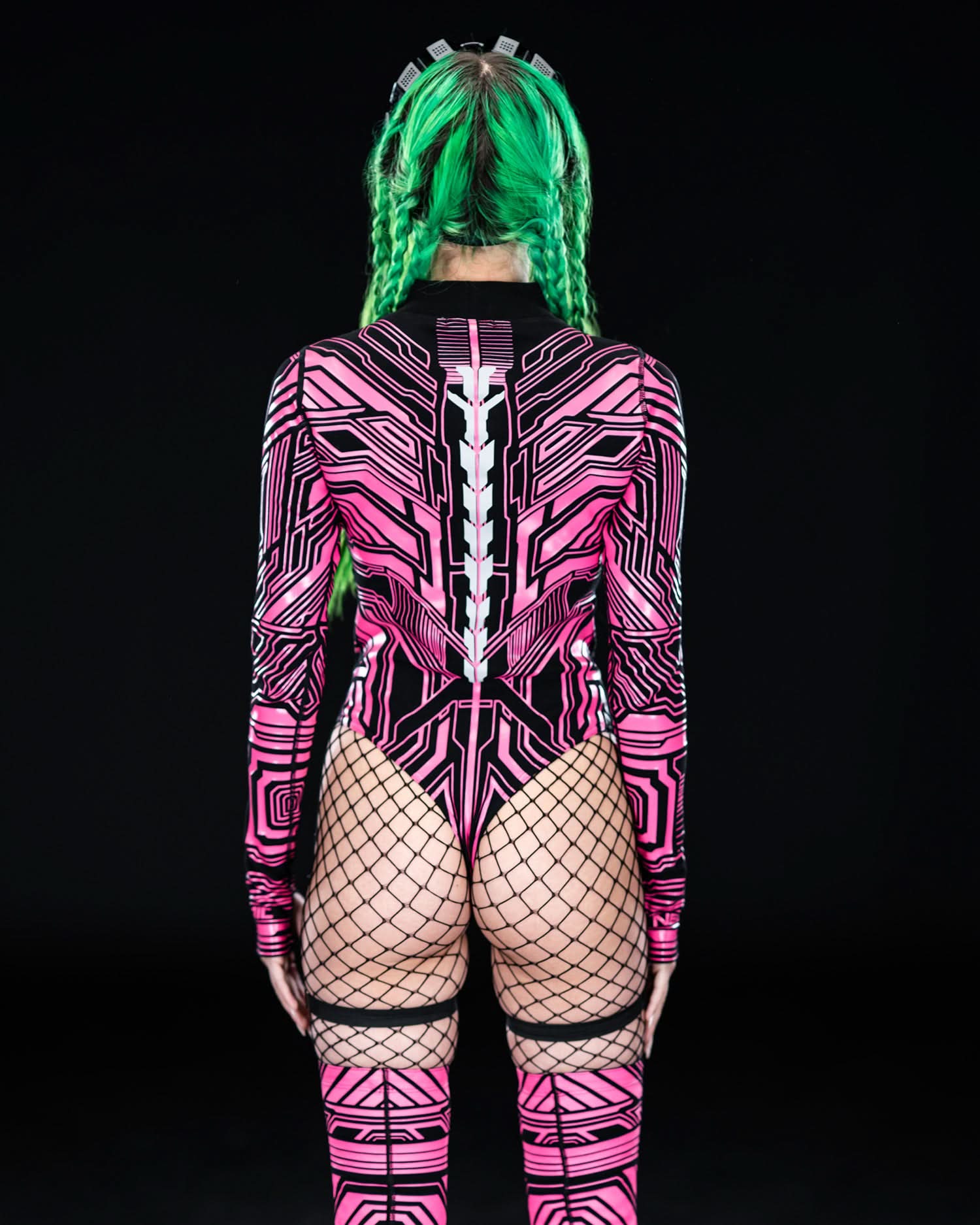 AP3X-7 V2 ZYPHR Bodysuit ( Pink )