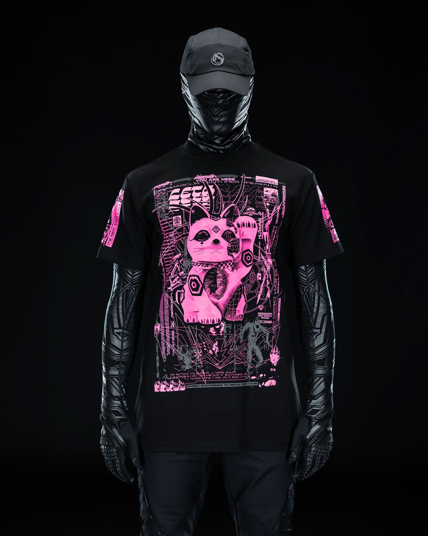 Lucky Cat ( UV Pink )