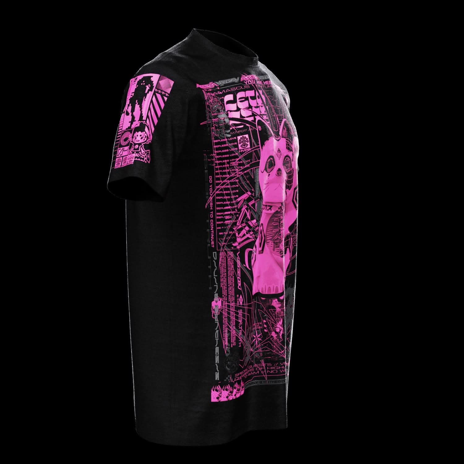 Lucky Cat ( UV Pink )