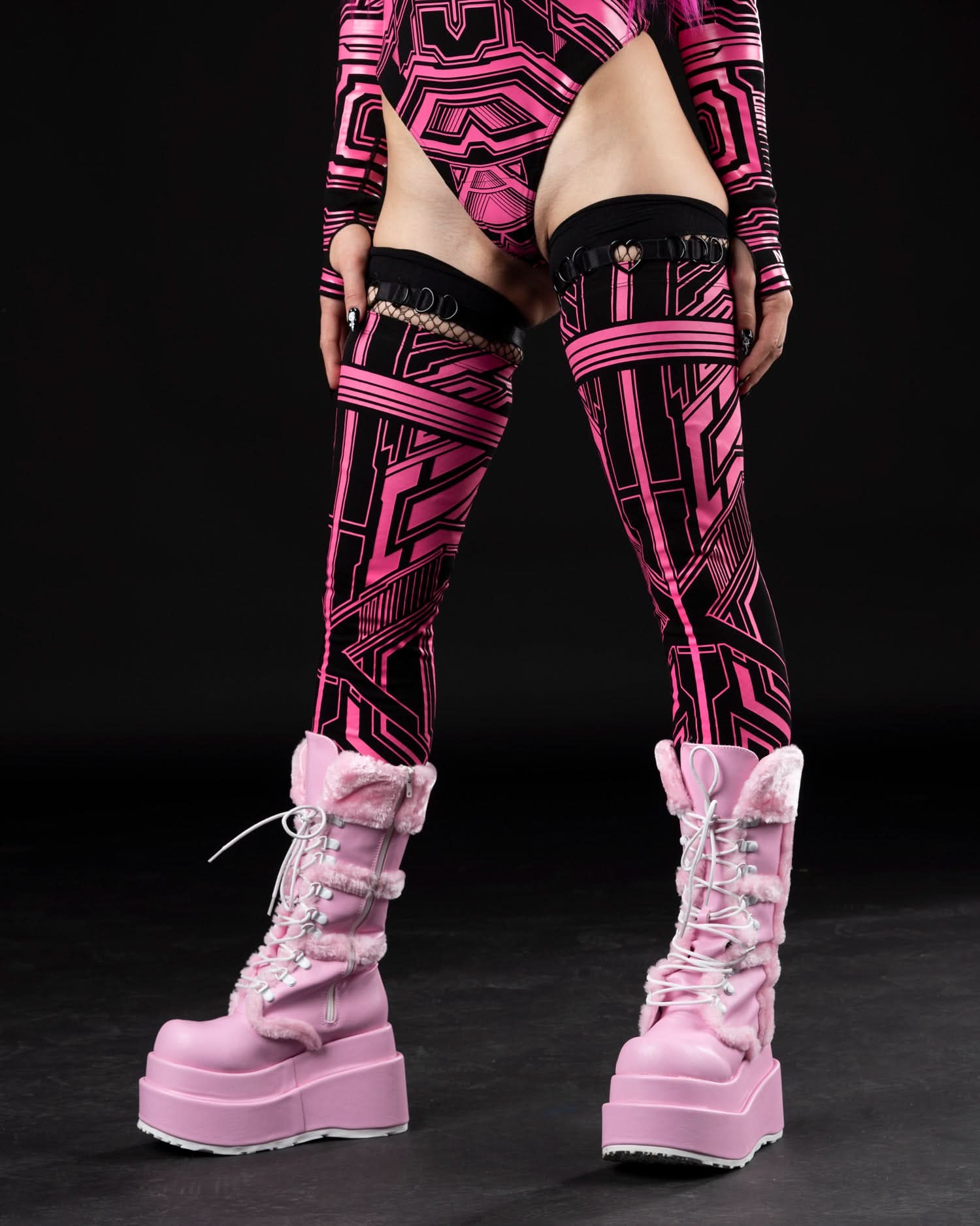 ZYPHR 2 THIGH-HIGHS ( Pink )