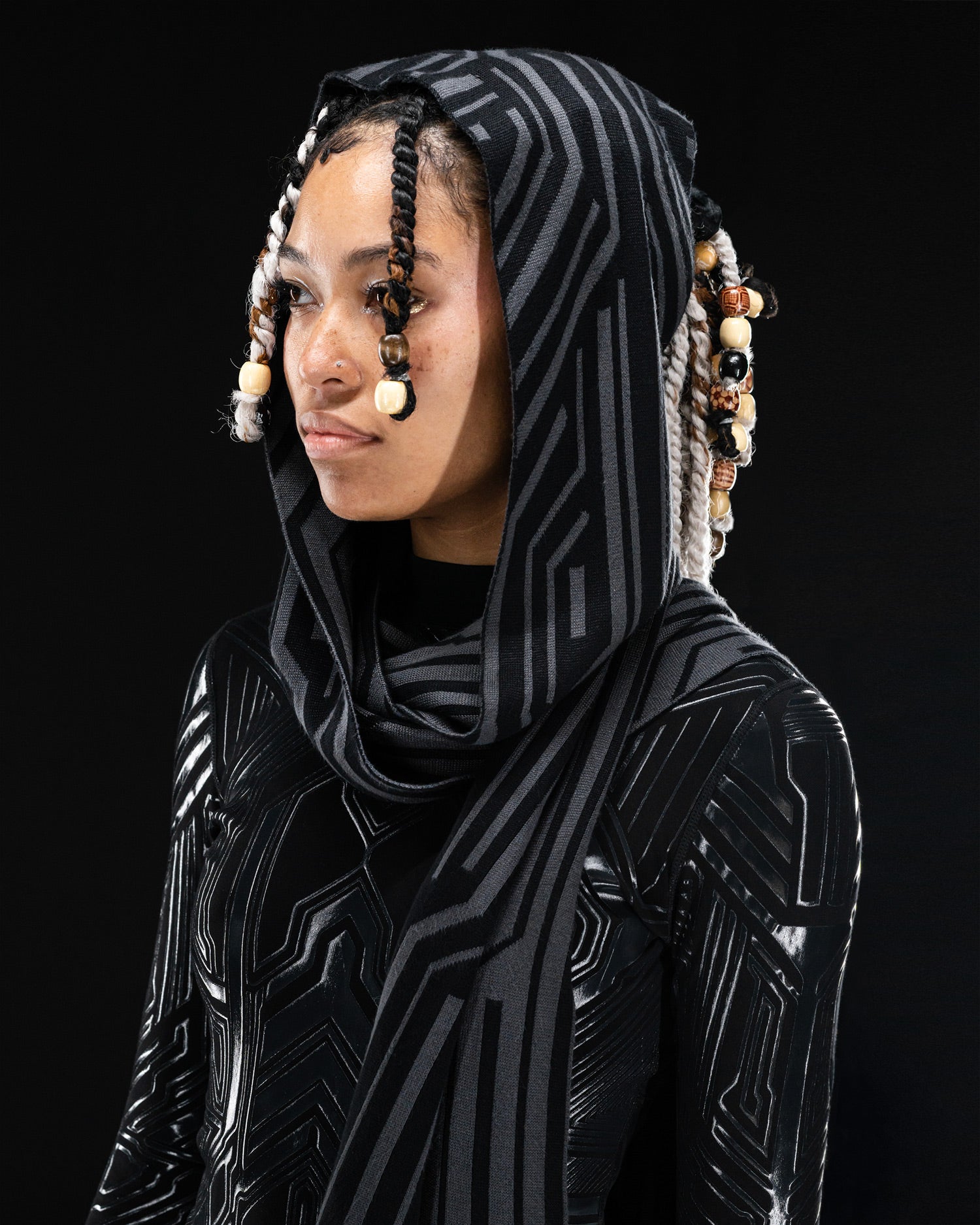 Phantom Scarf ( Black )