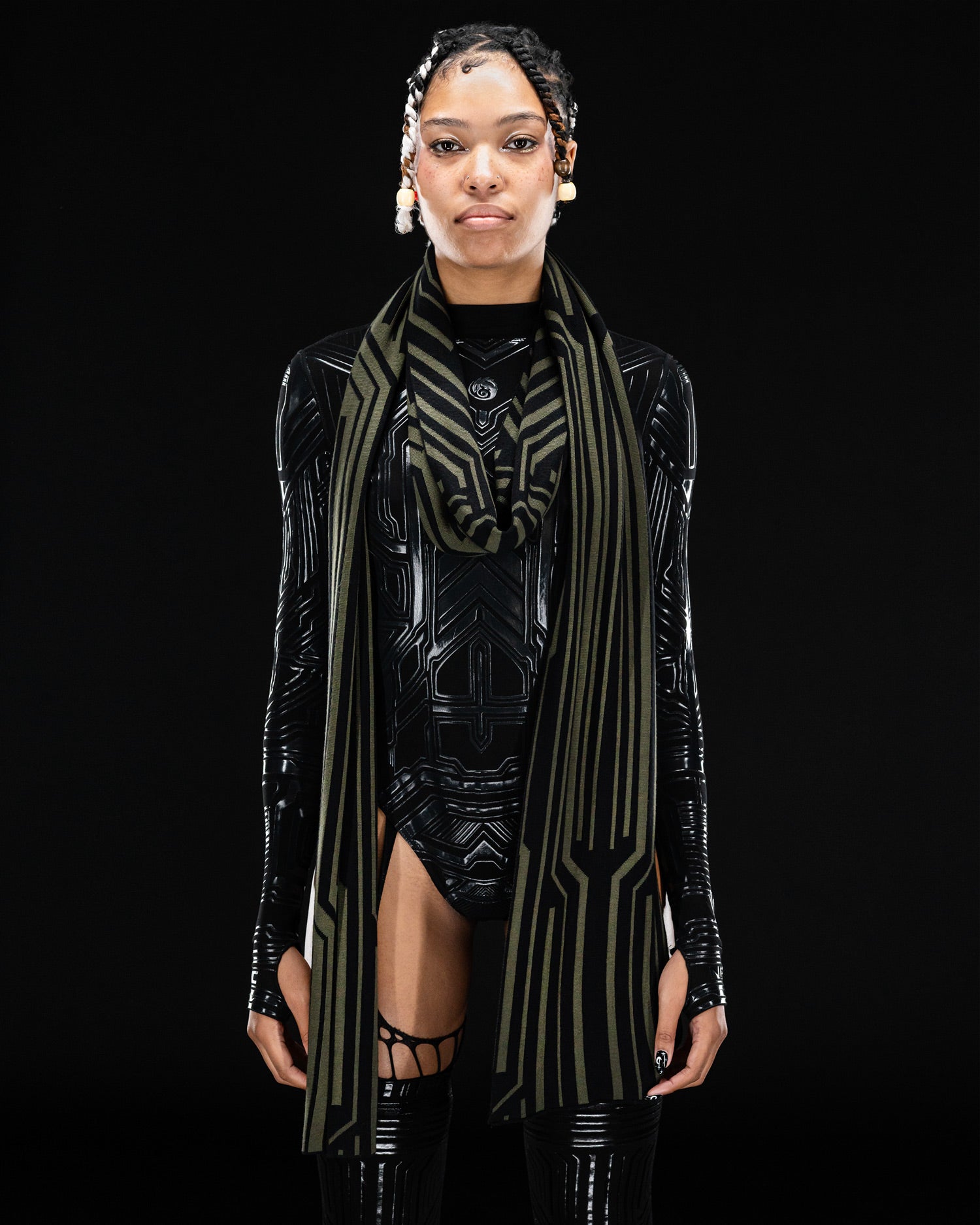 Phantom Scarf ( Olive )