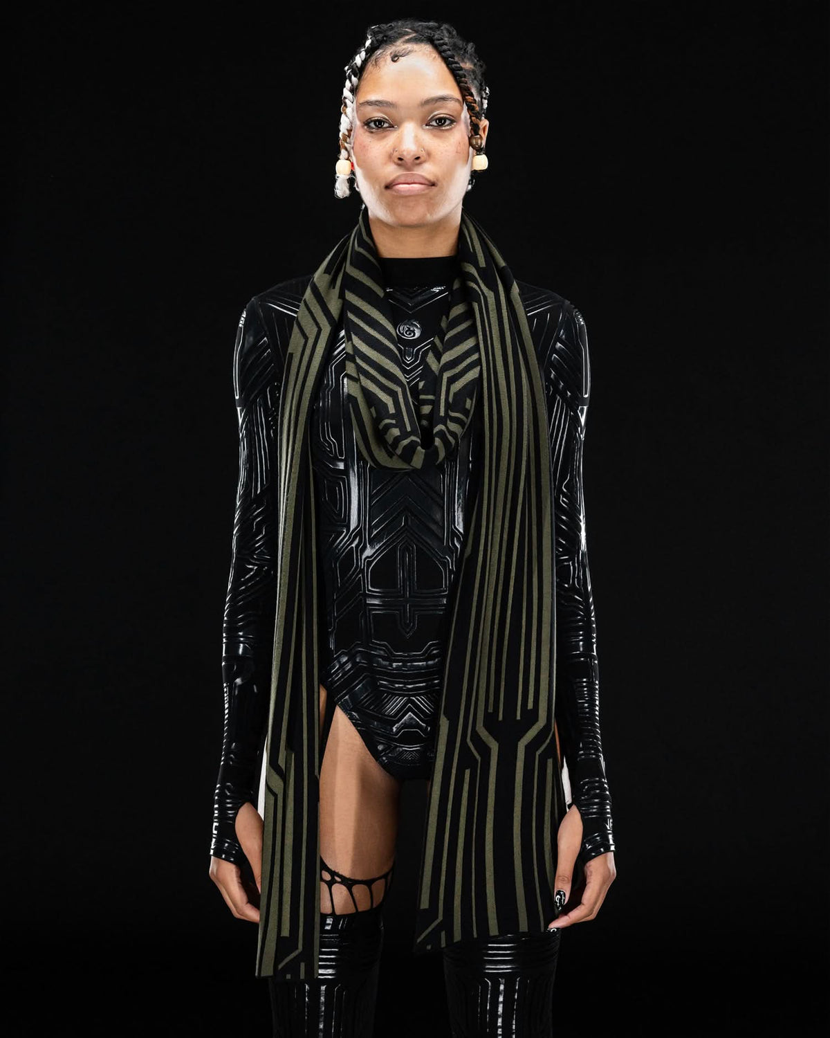 Phantom Scarf ( Olive )