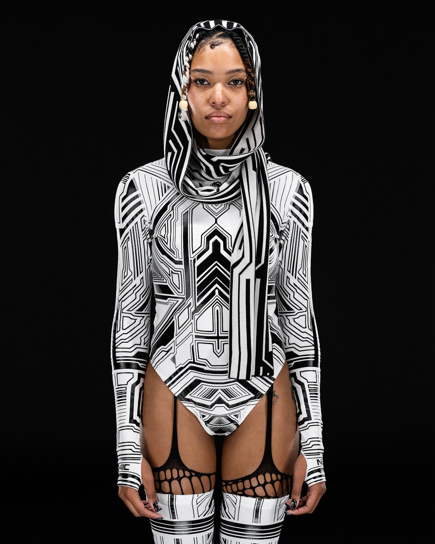 Phantom Scarf ( White )