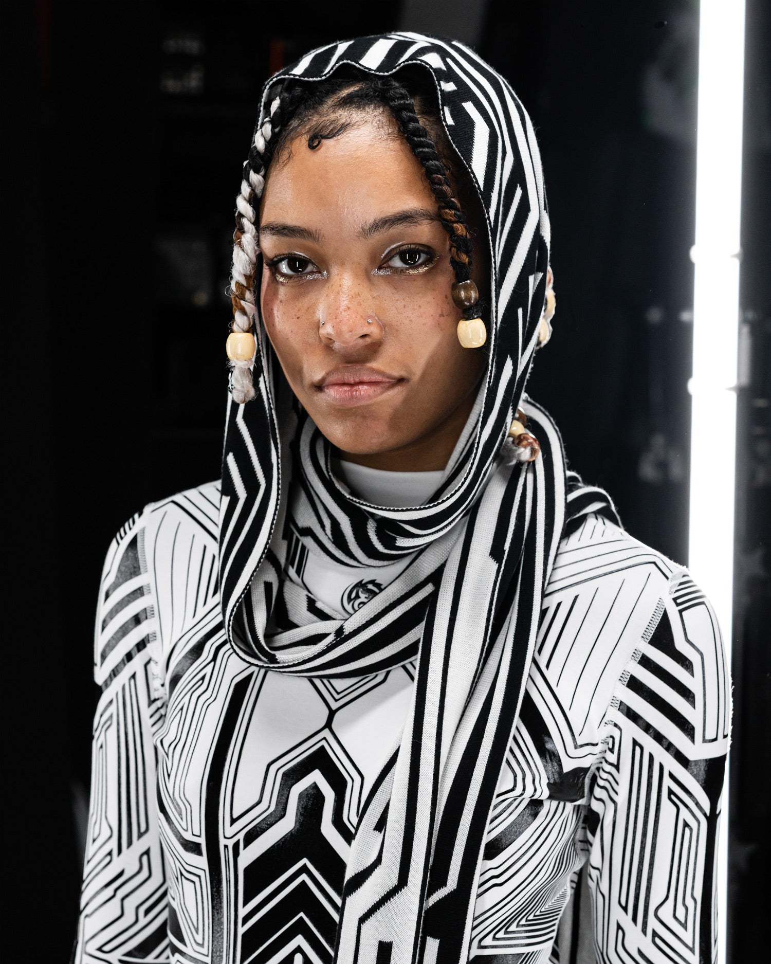 Phantom Scarf ( White )