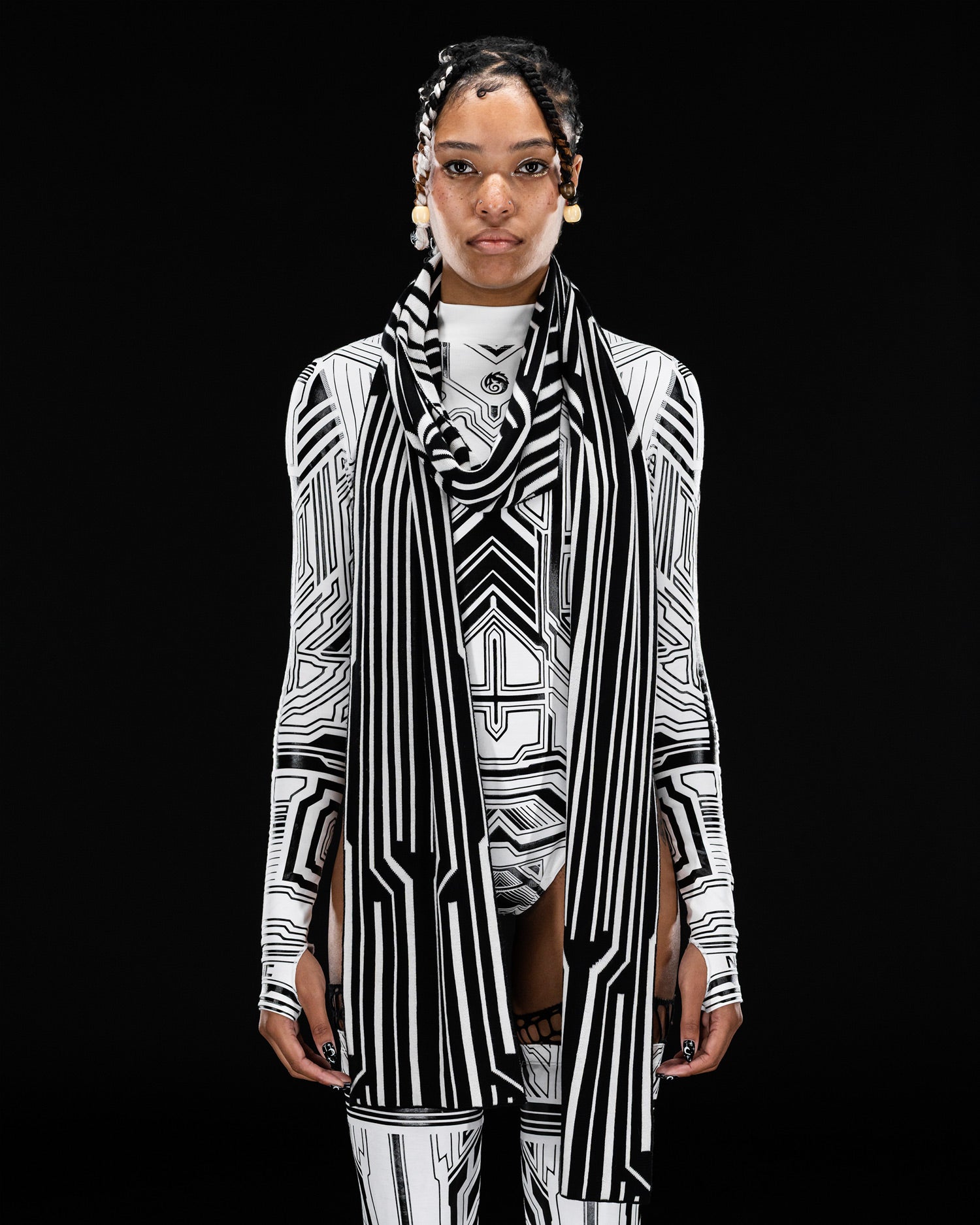 Phantom Scarf ( White )