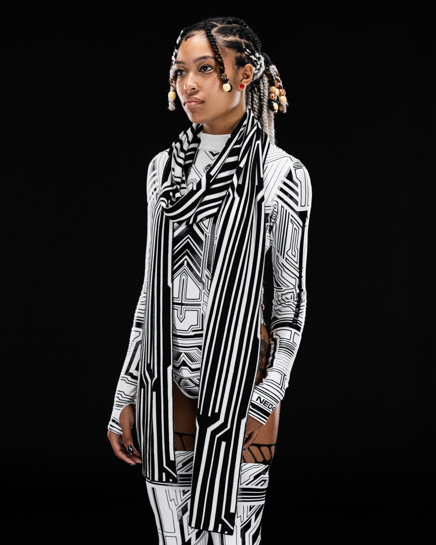 Phantom Scarf ( White )