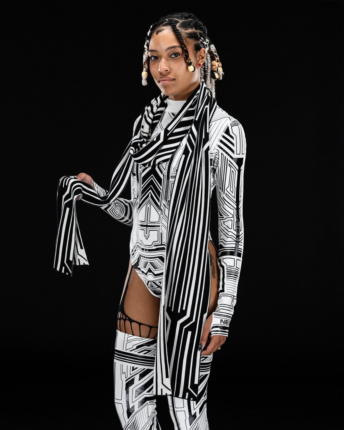 Phantom Scarf ( White )