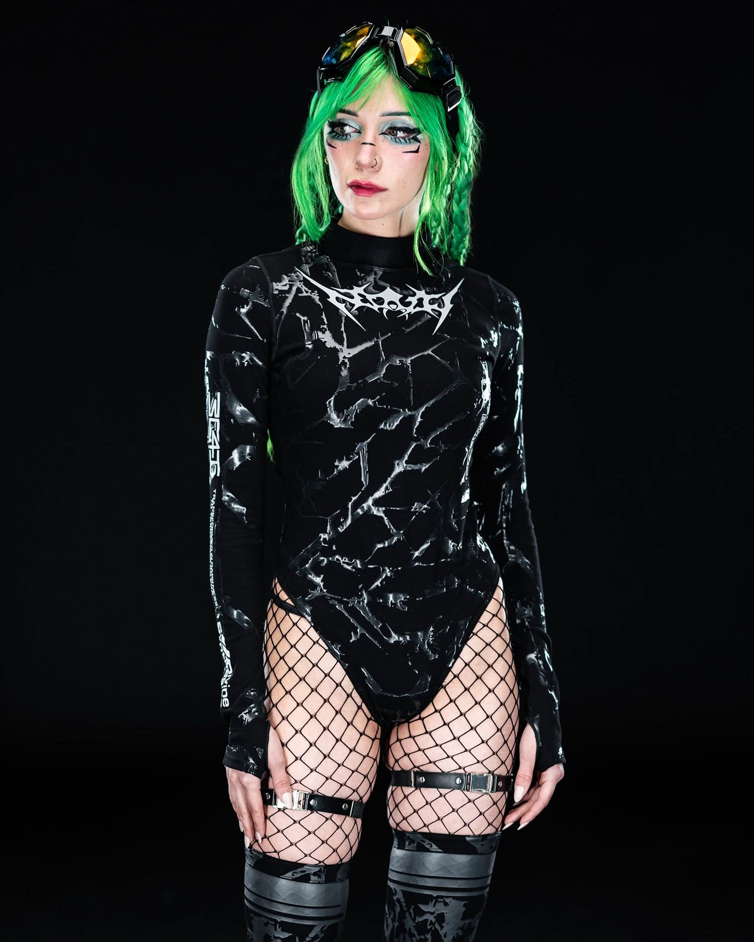 SPIKEZ Bodysuit ( Black )
