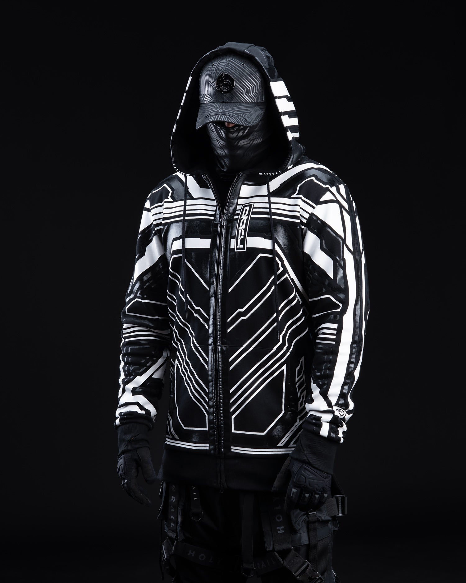 ZYPHR 3 zip up ( White )