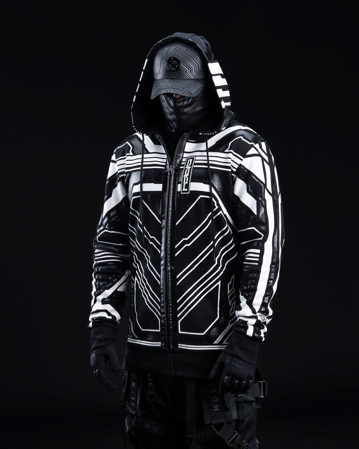 ZYPHR 3 zip up ( White )