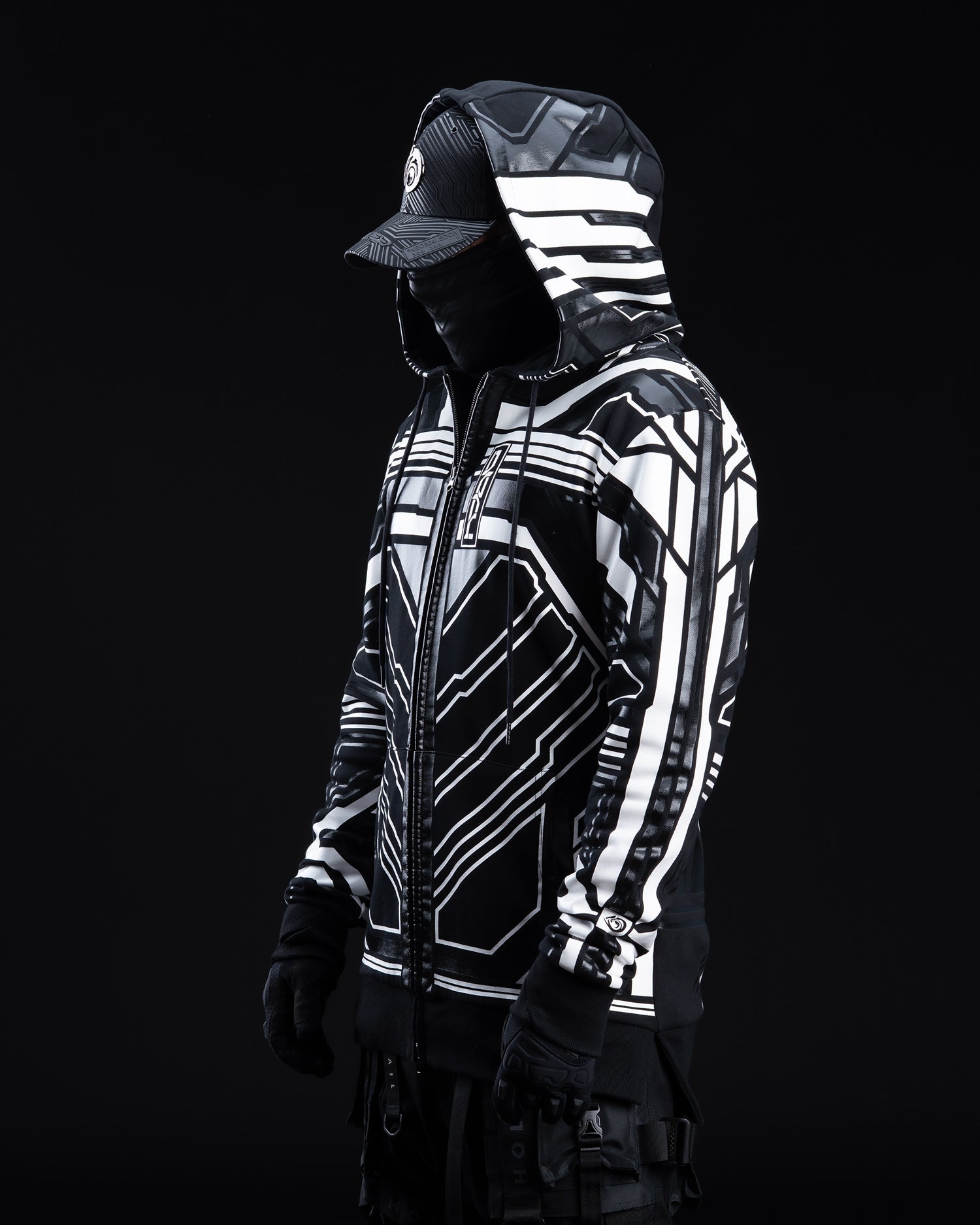 ZYPHR 3 zip up ( White )