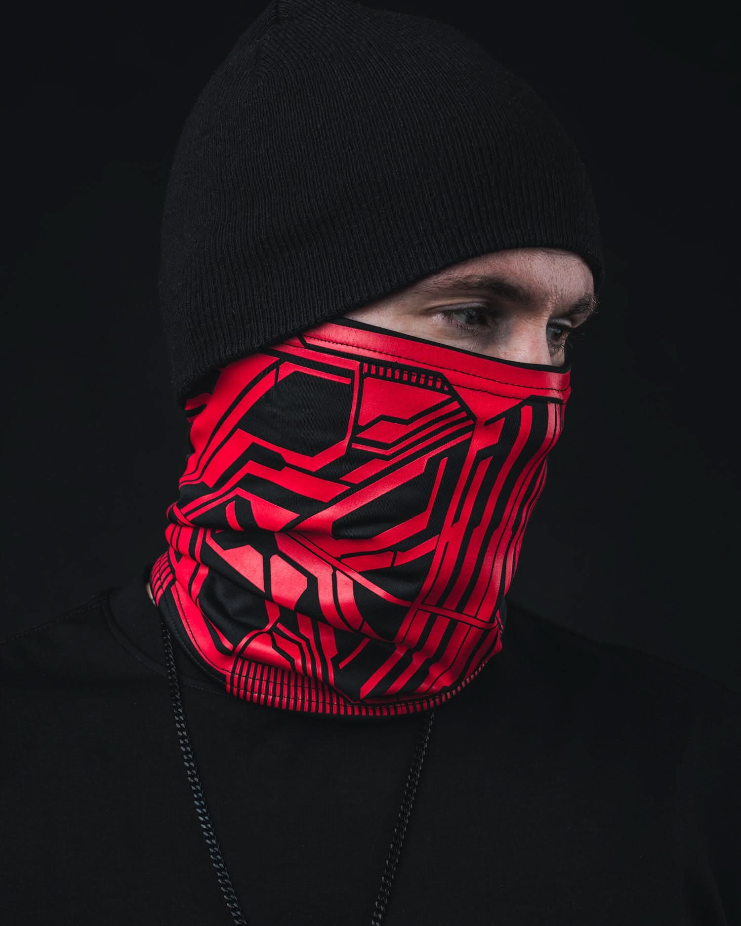 RED QUANTUM FACEMASK