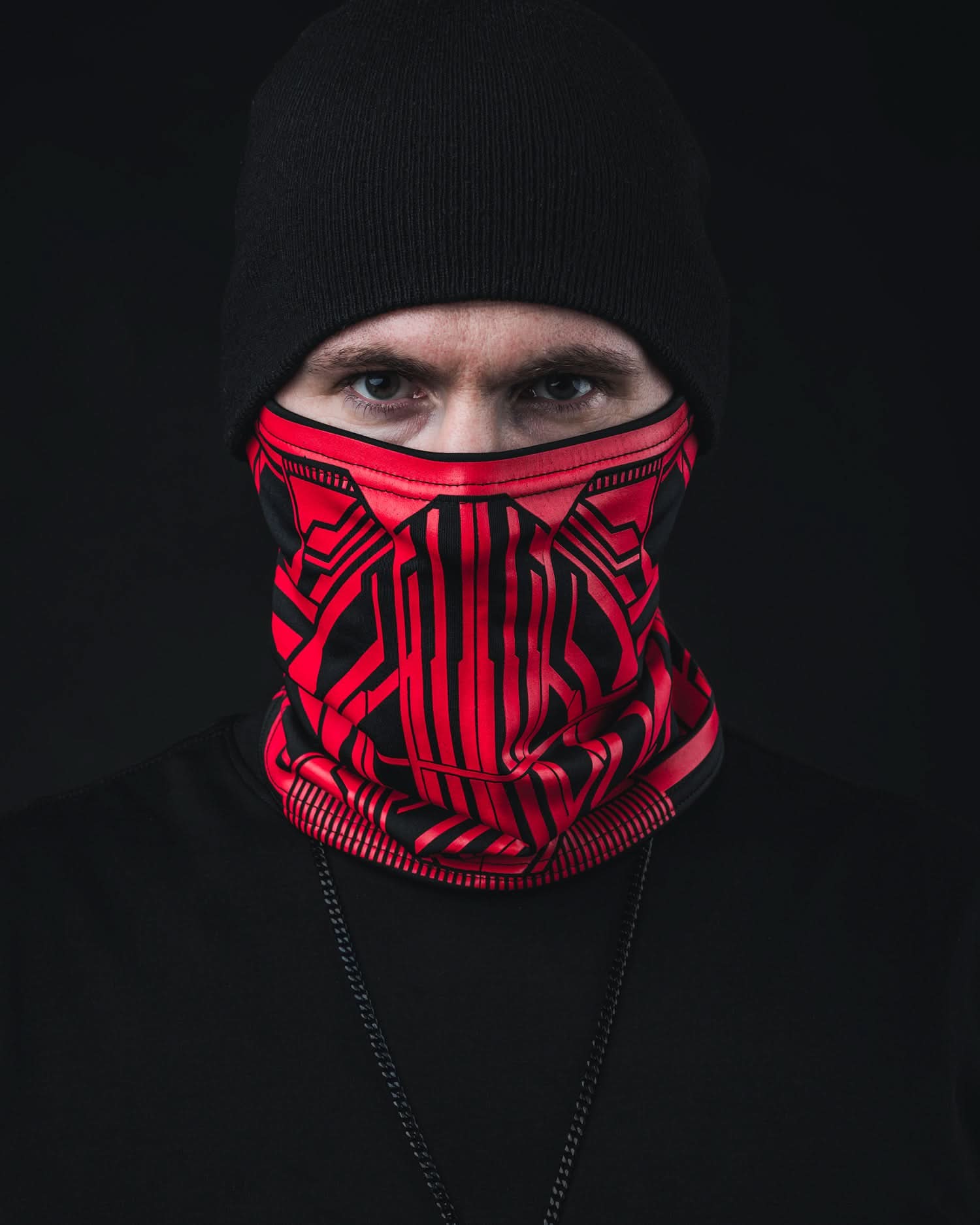 RED QUANTUM FACEMASK