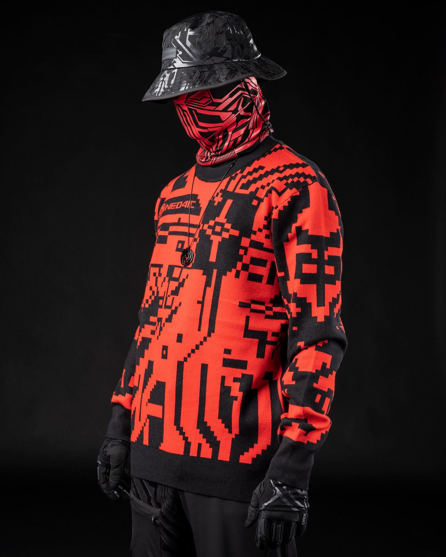 TIT4N Knit Sweater (Red)