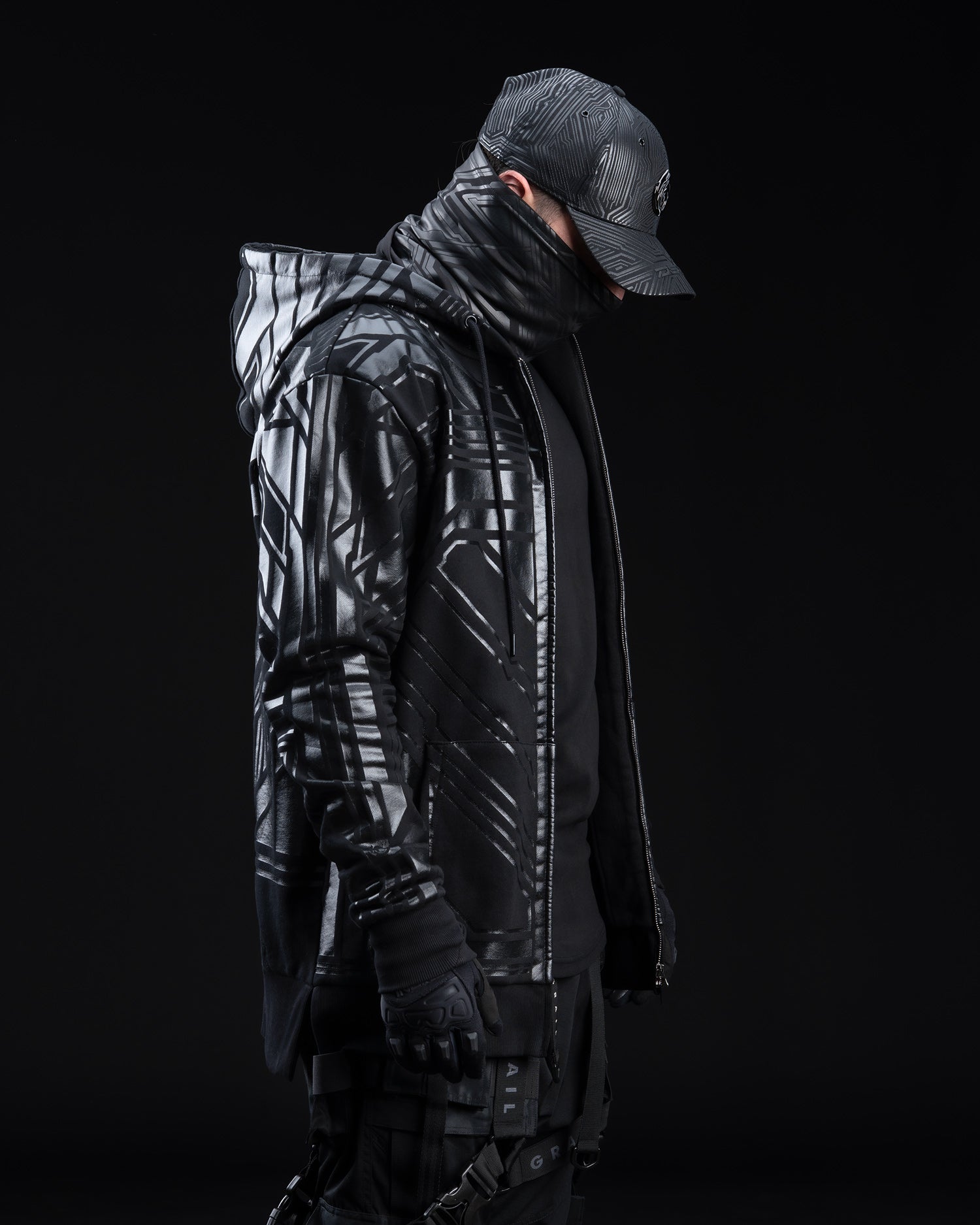 ZYPHR 3 zip up ( Black )