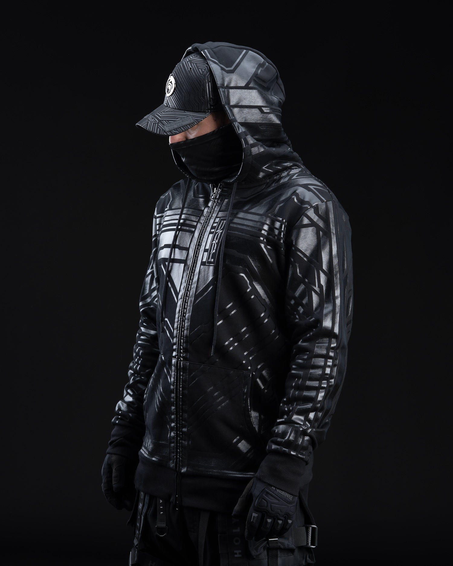 ZYPHR 3 zip up ( Black )