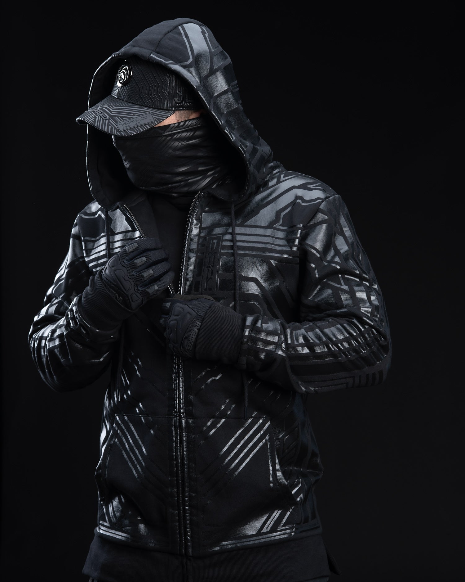 ZYPHR 3 zip up ( Black )