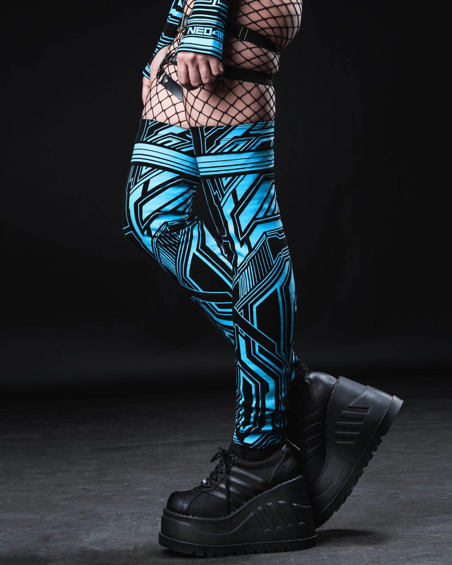 ZYPHR 2 THIGH-HIGHS ( ICE BLUE )