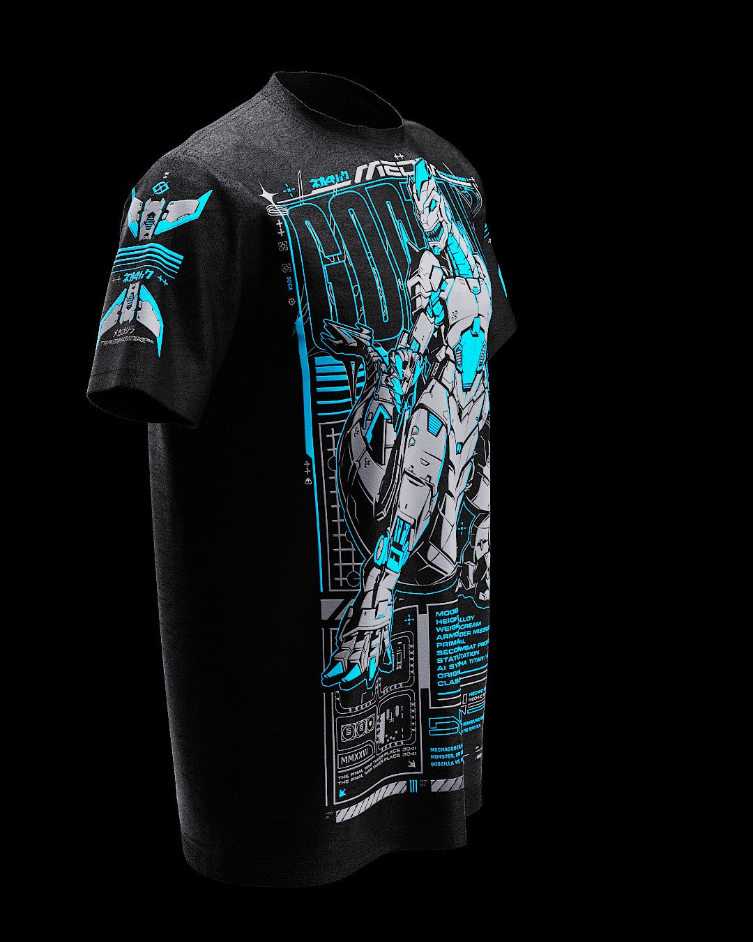 MCHA GDZILLA ( UV Blue )