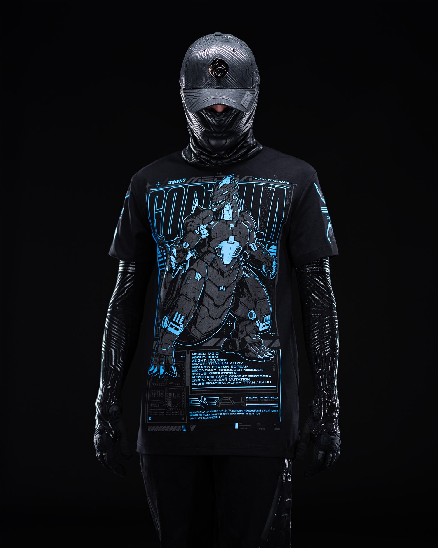 MCHA GDZILLA ( UV Blue )