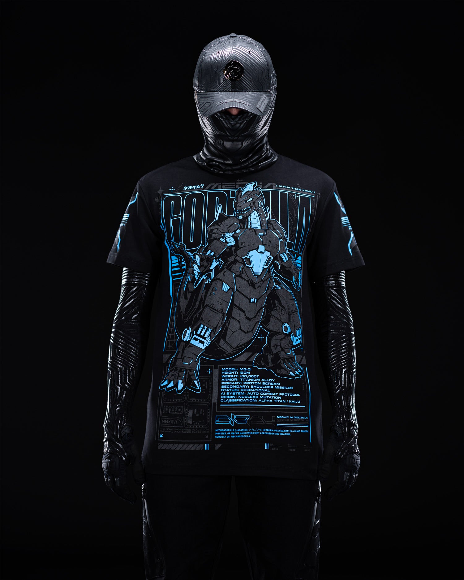 MCHA GDZILLA ( UV Blue )