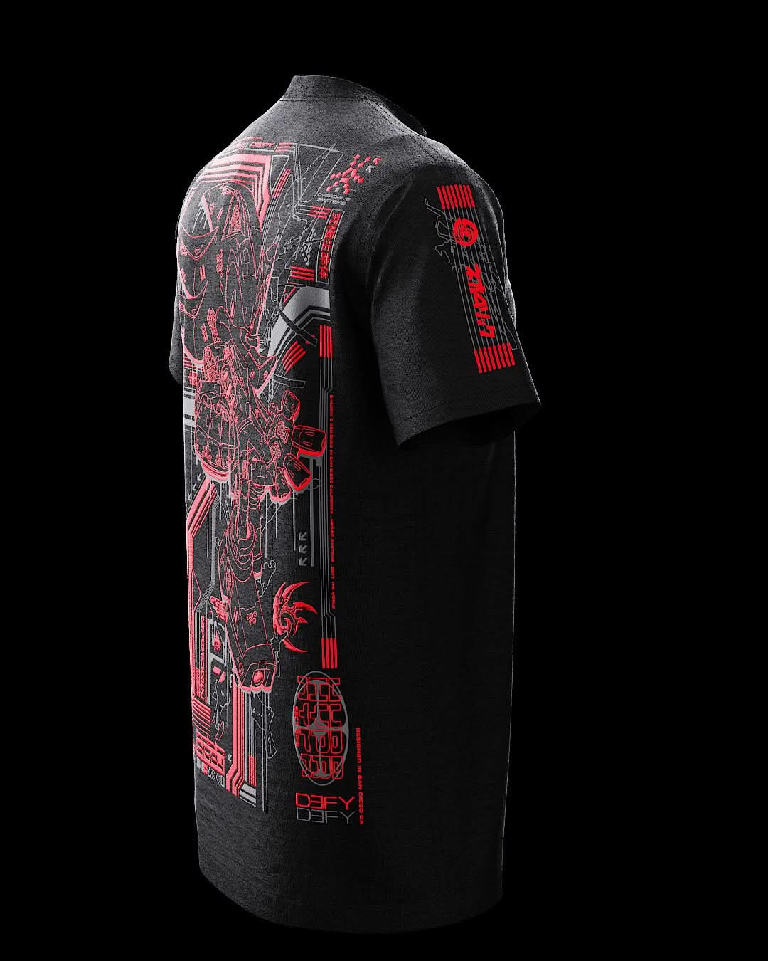 ULTIMATE LIFE FORM 2 | UV Reactive Mecha Shirt | Neo4ic