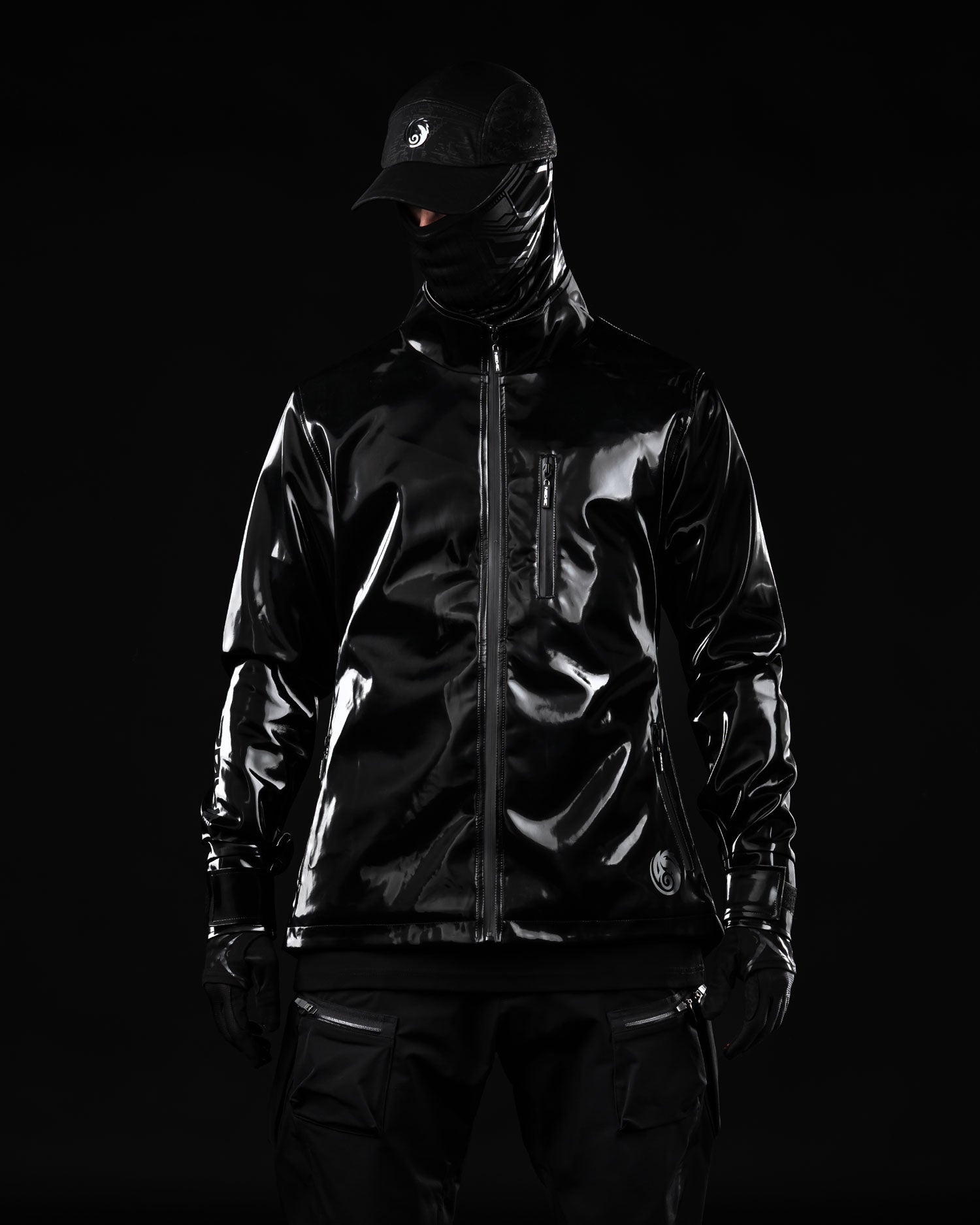 CVRSD BLACK OILSLICK TECHWEAR JACKET