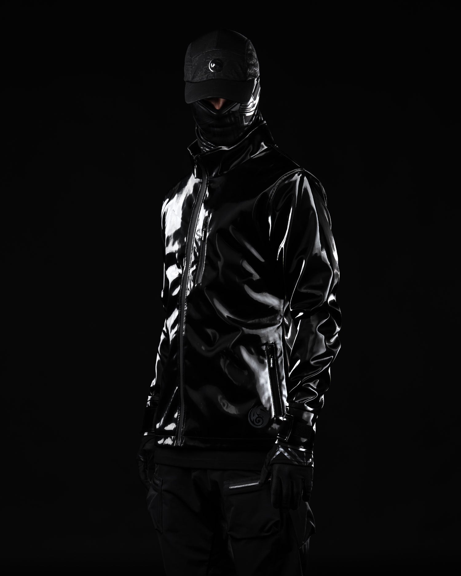 CVRSD BLACK OILSLICK TECHWEAR JACKET