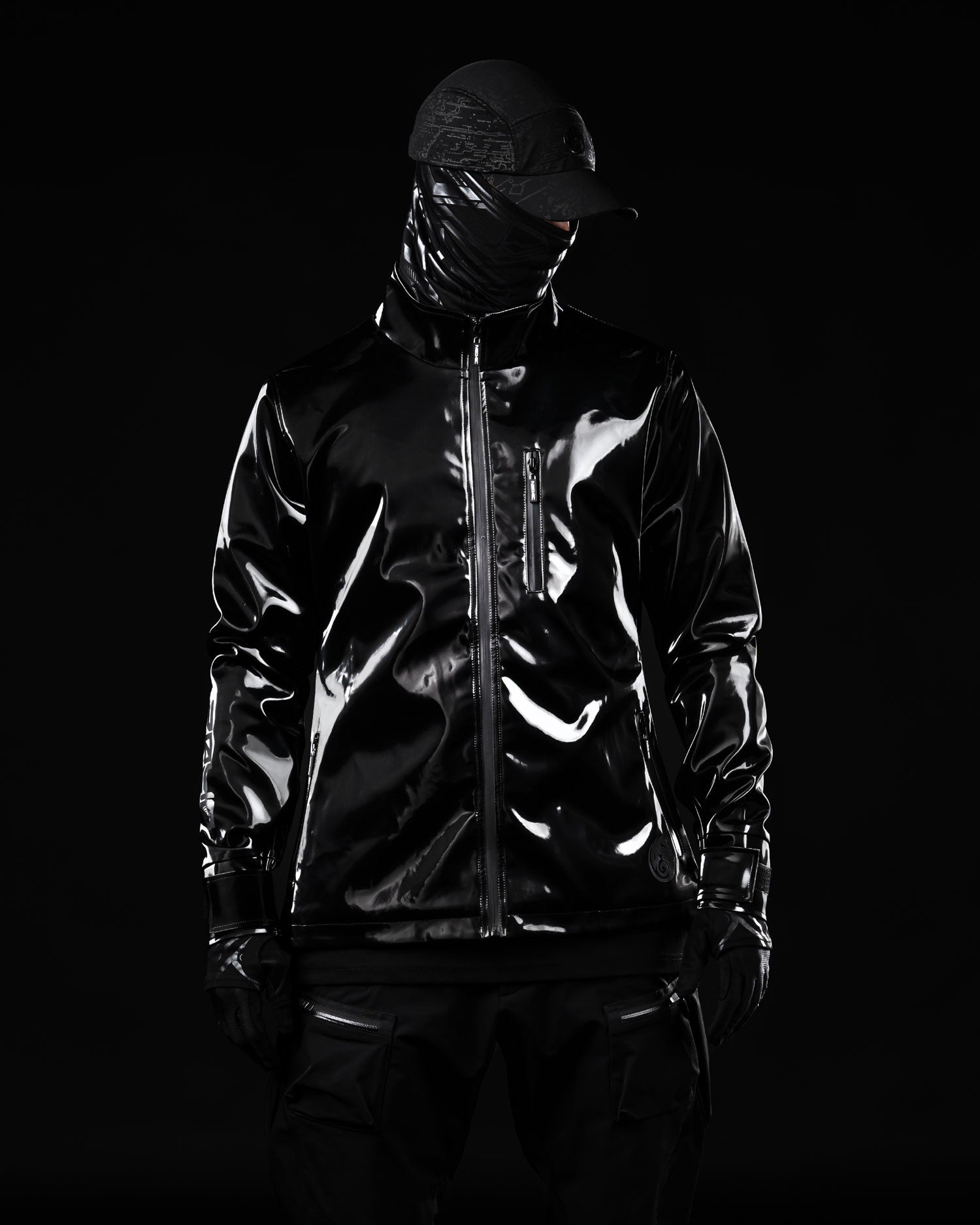 CVRSD BLACK OILSLICK TECHWEAR JACKET