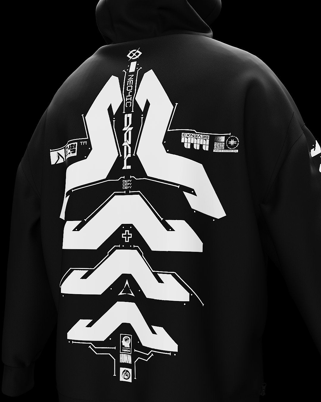 1XNEO ORBITAL hoodie