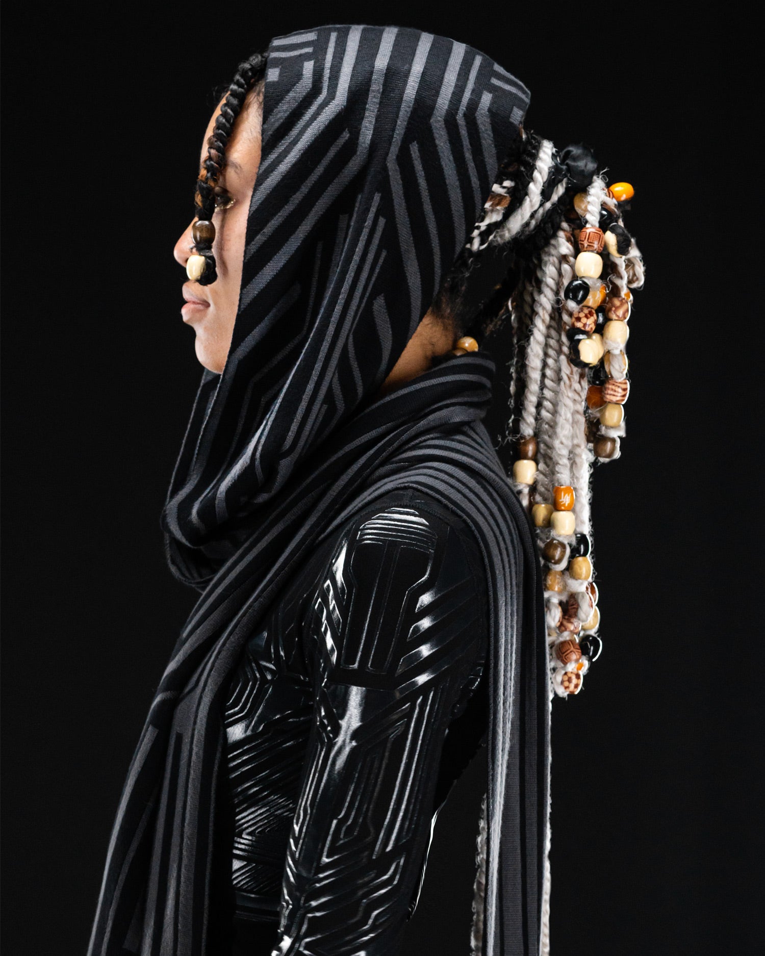 Phantom Scarf ( Black )