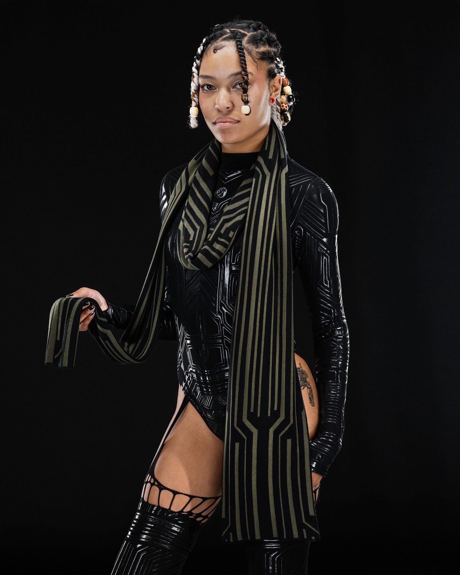 Phantom Scarf ( Olive )