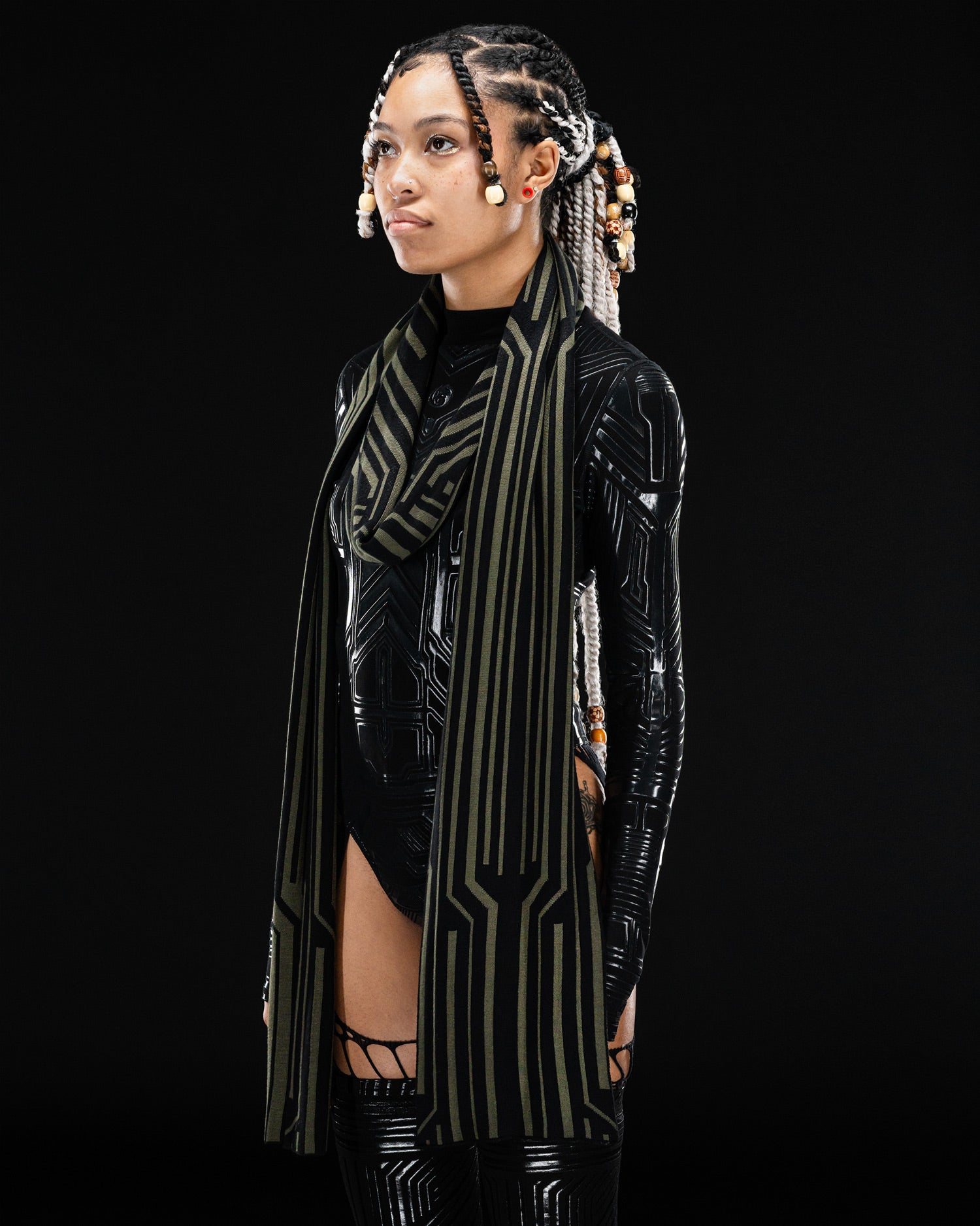 Phantom Scarf ( Olive )