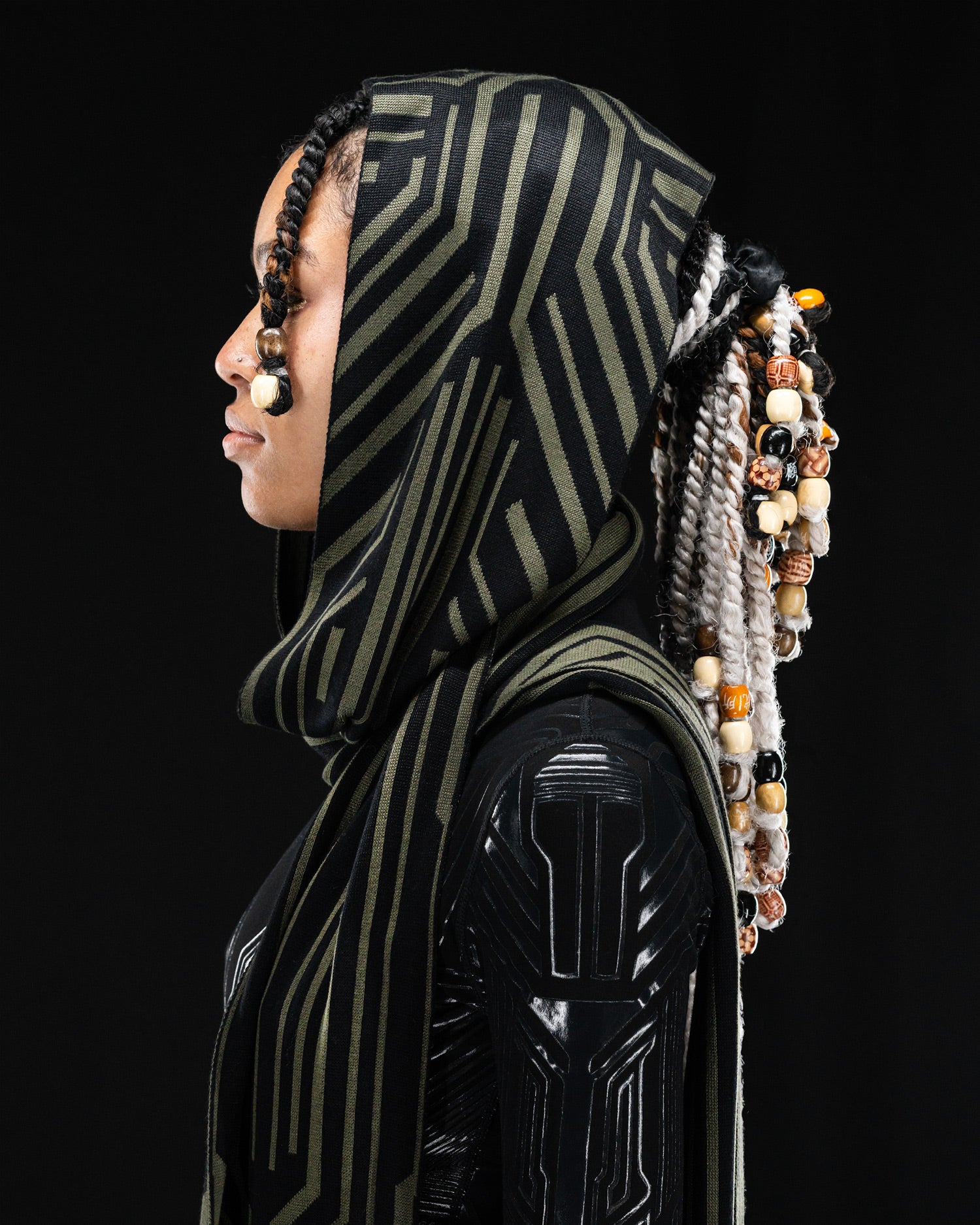 Phantom Scarf ( Olive )