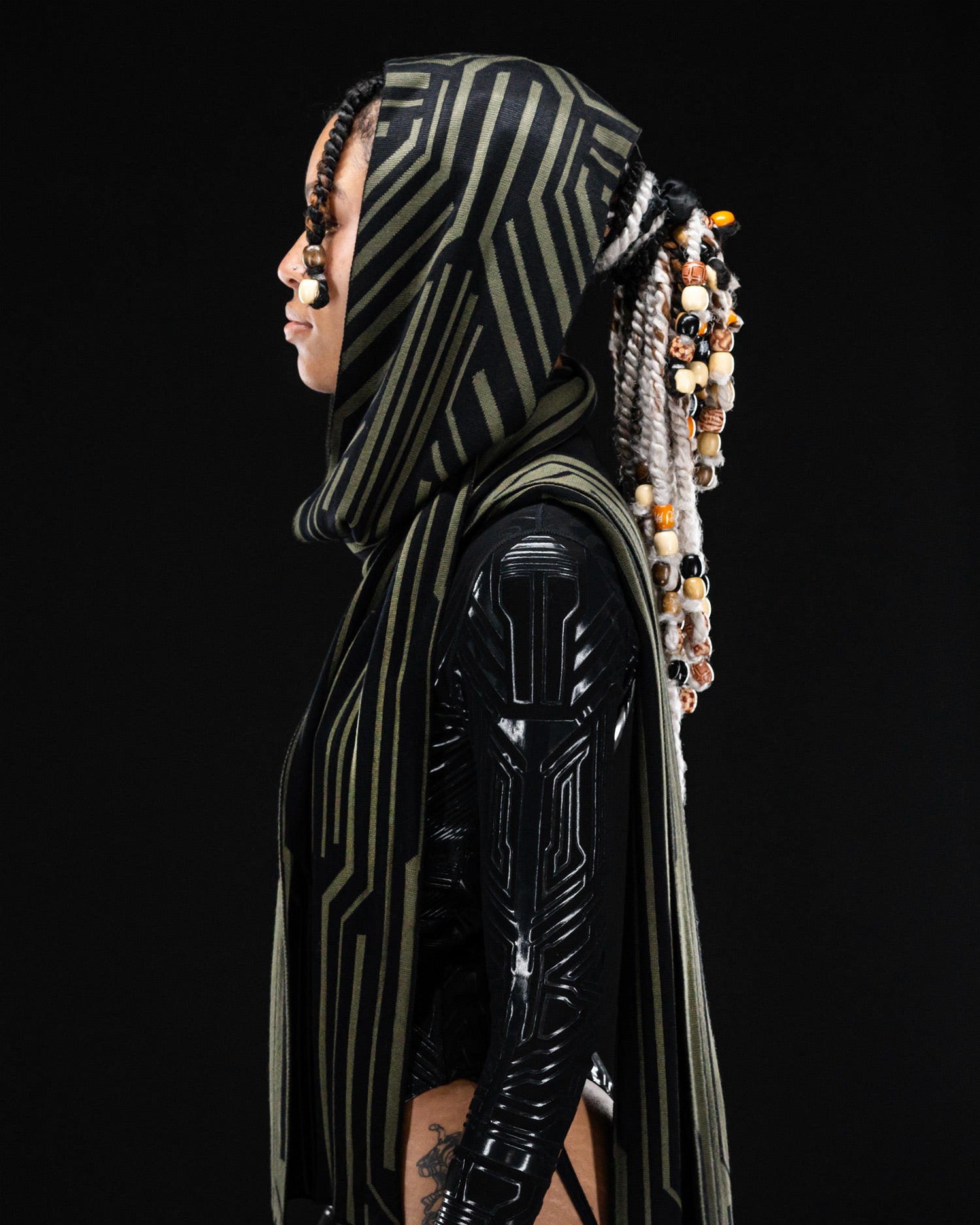 Phantom Scarf ( Olive )