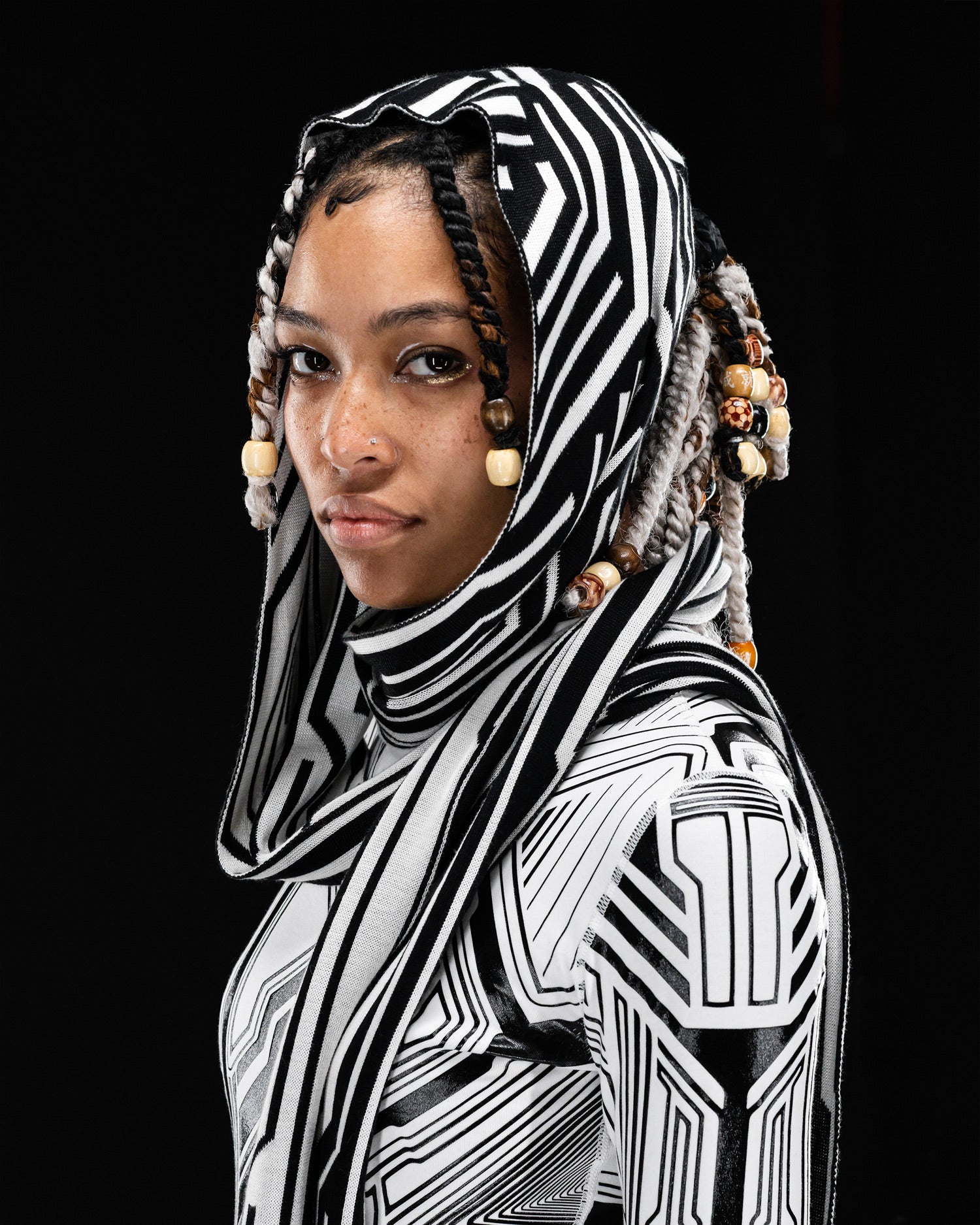 Phantom Scarf ( White )