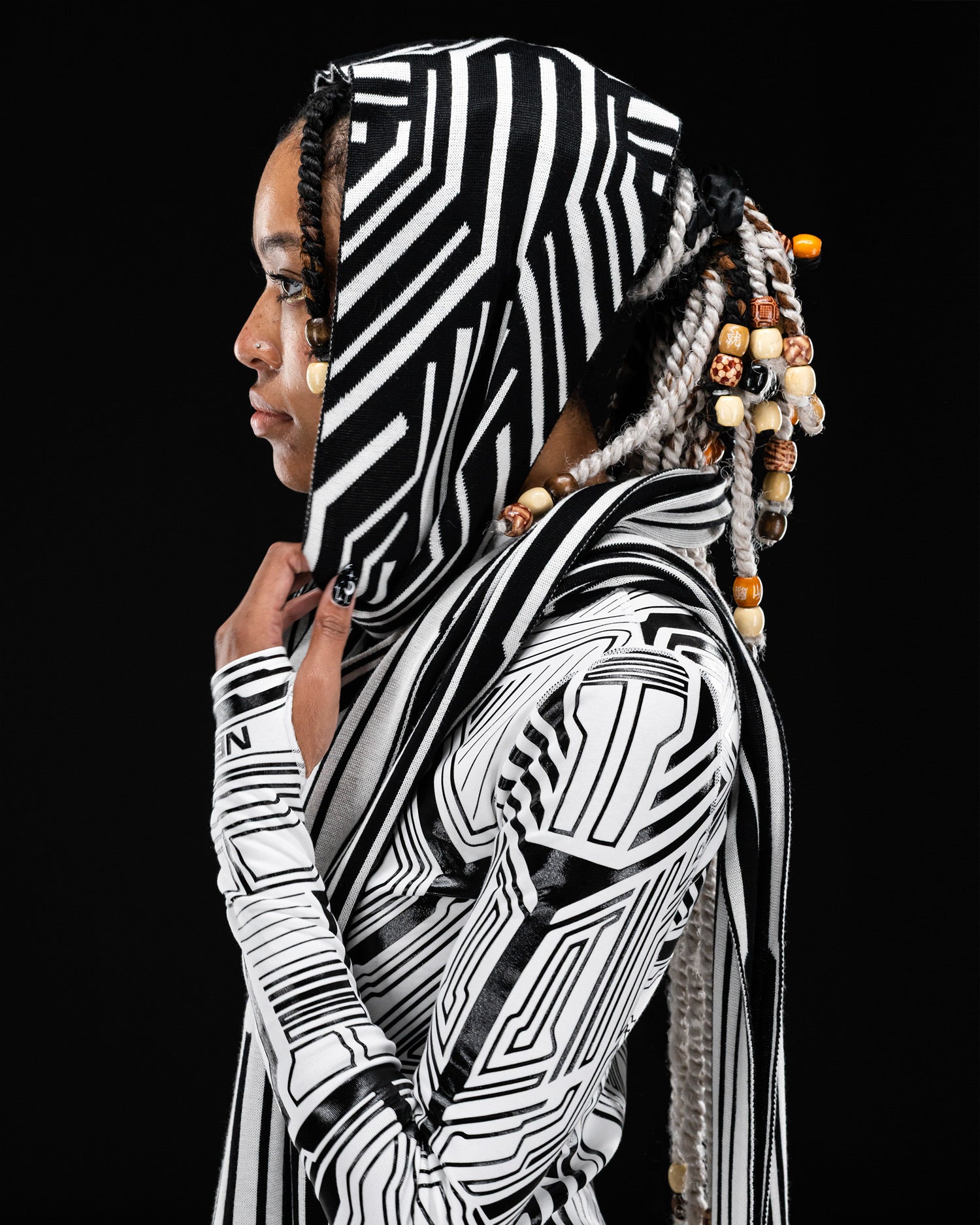 Phantom Scarf ( White )