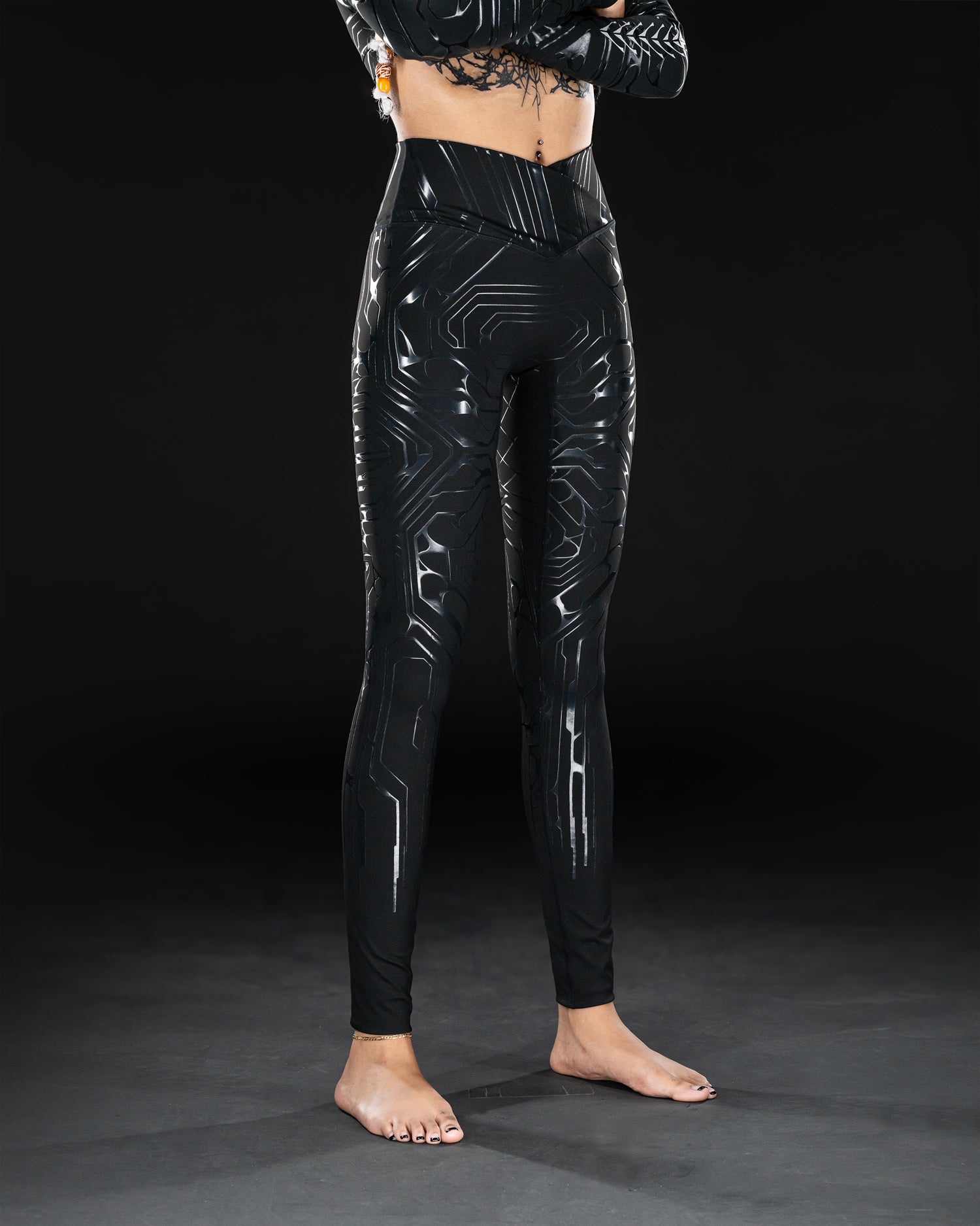 FUTURE STRAIGHT YOGA LEGGINGS