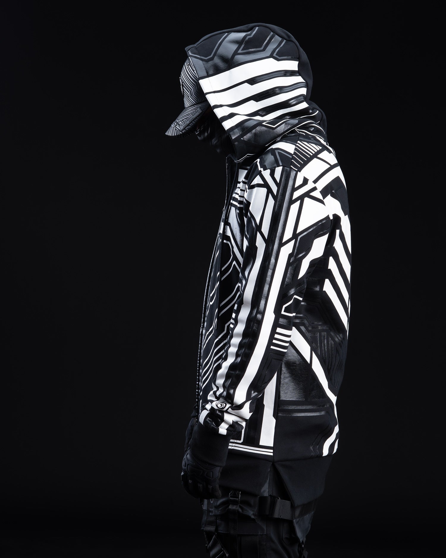 ZYPHR 3 zip up ( White )