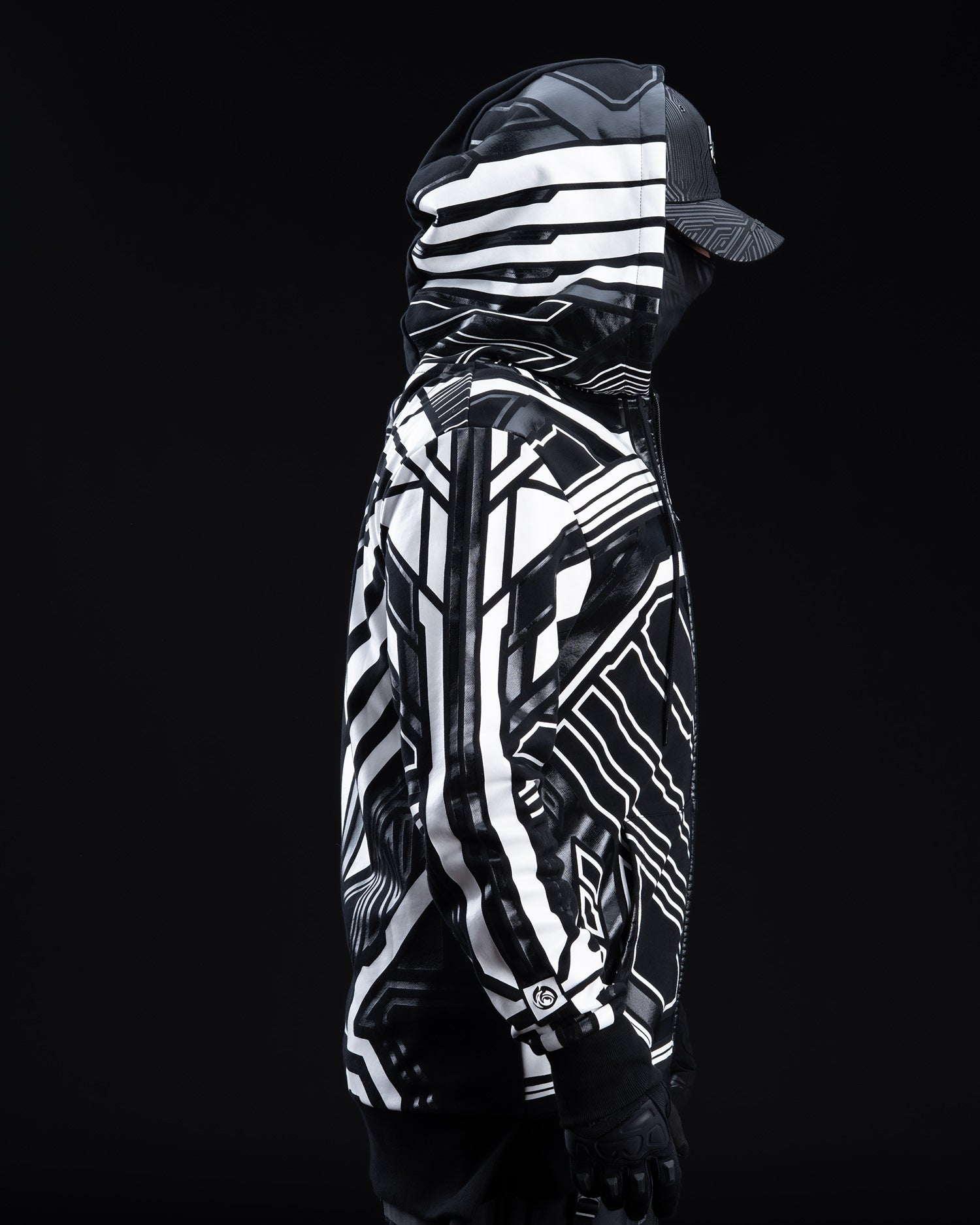 ZYPHR 3 zip up ( White )