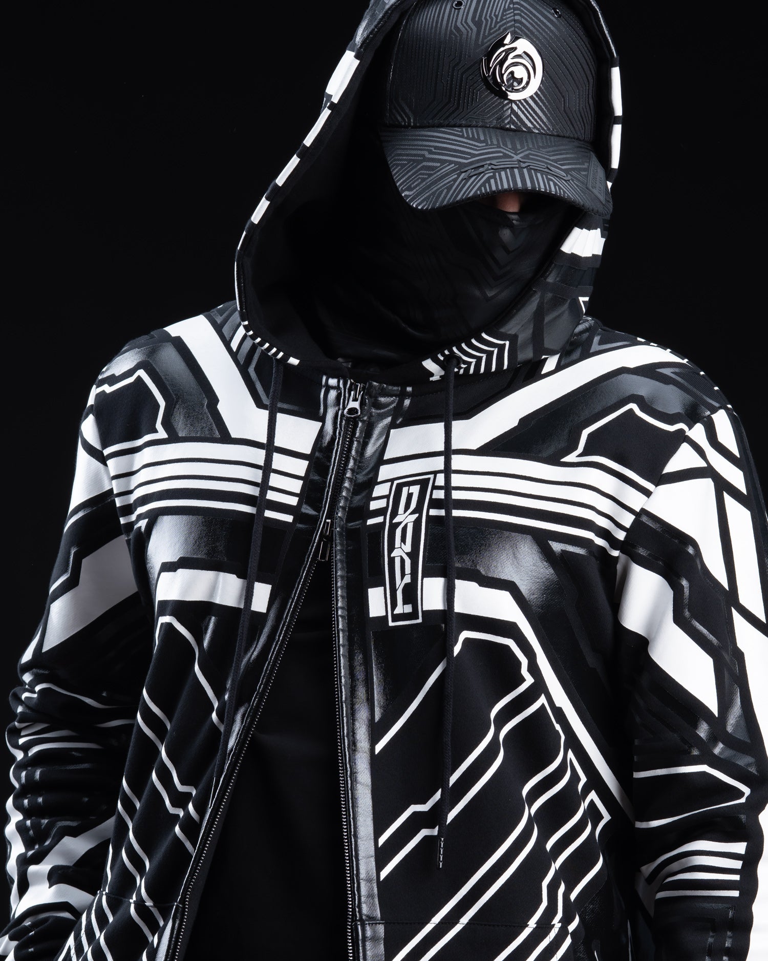 ZYPHR 3 zip up ( White )